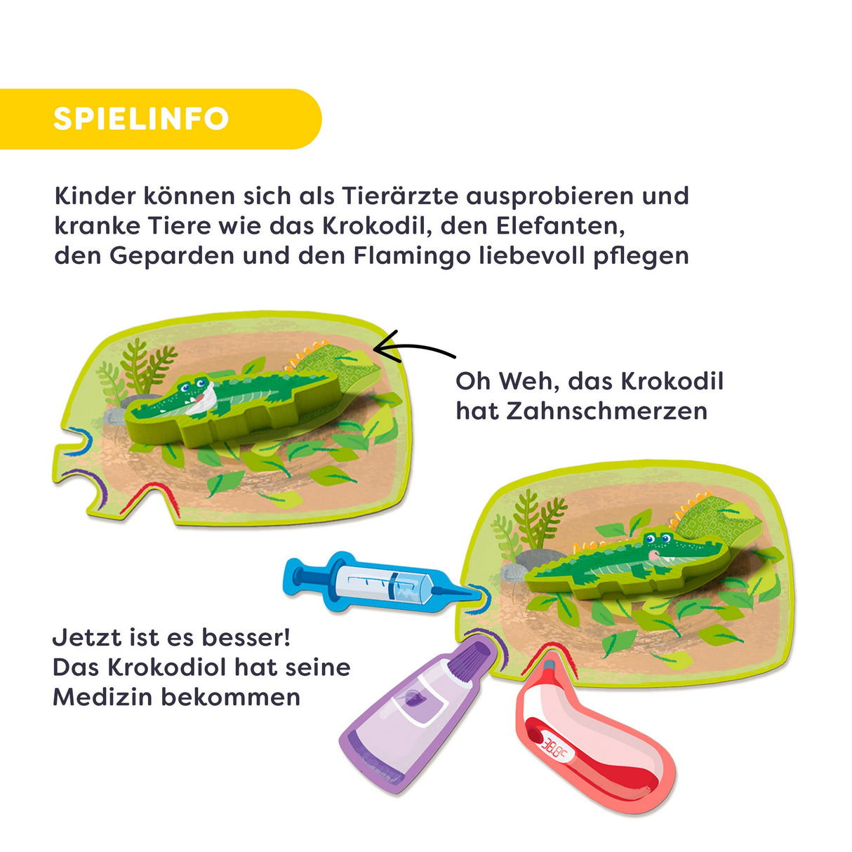 Meine ersten Spiele - Wir verarzten Tiere