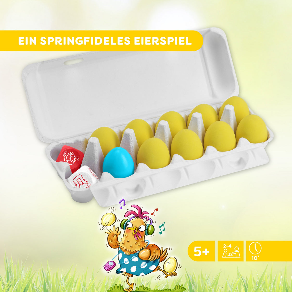 Eiertanz - Geschicklichkeitsspiel