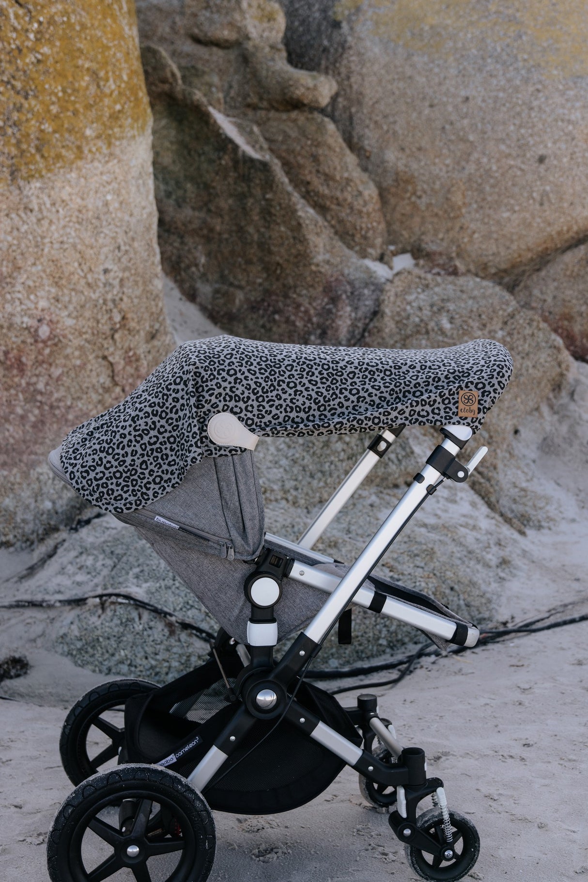 UV- Sonnenschutzdecke / Leopard Grey