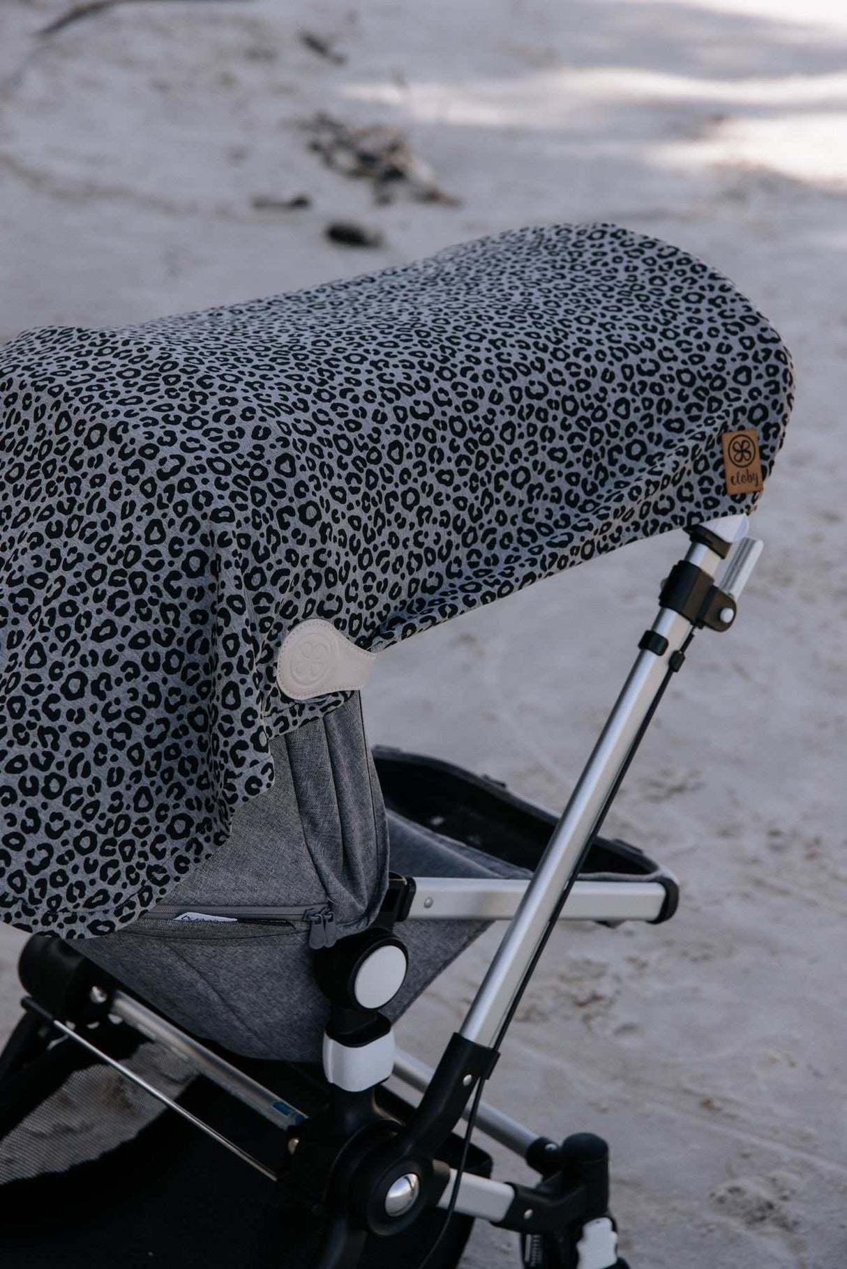 UV- Sonnenschutzdecke / Leopard Grey