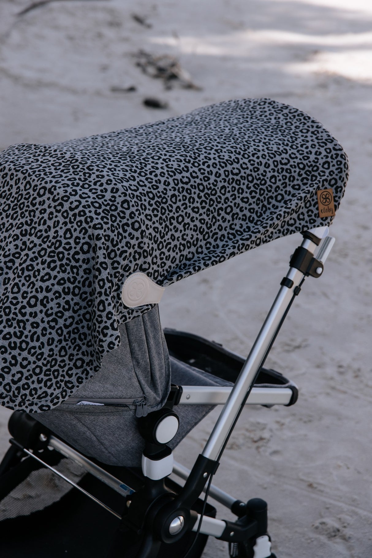 UV- Sonnenschutzdecke / Leopard Grey