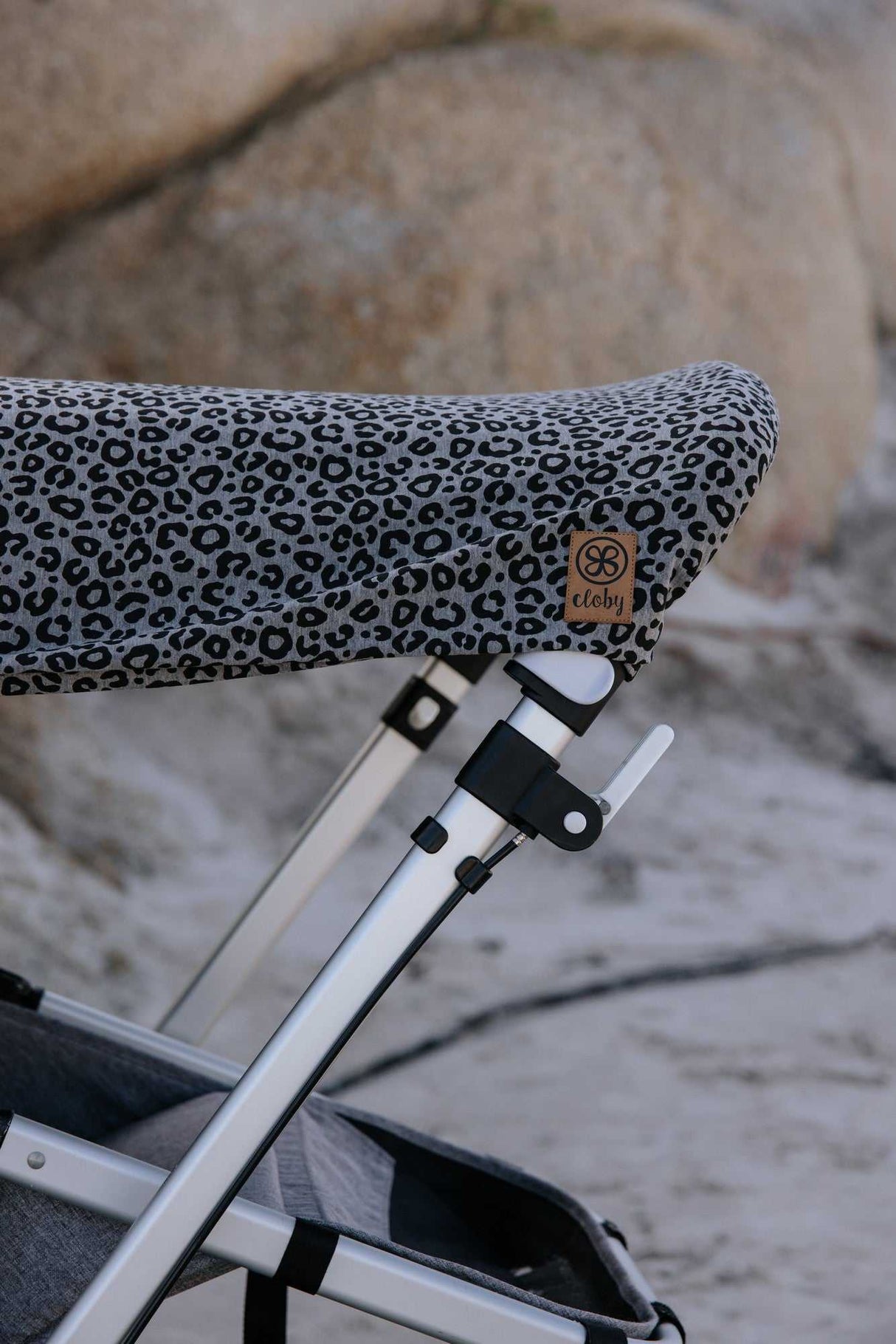 UV- Sonnenschutzdecke / Leopard Grey