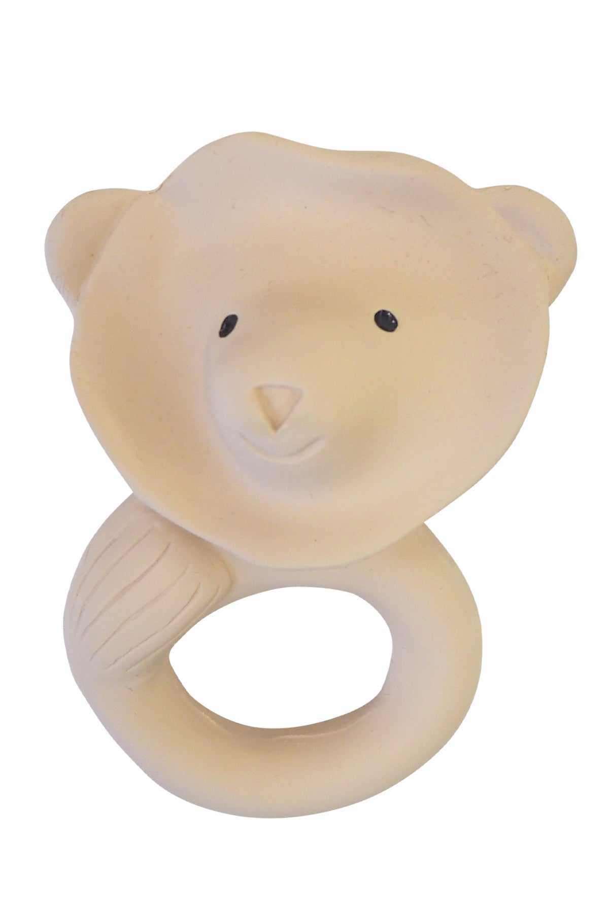 Kautschuk-Beißring Löwe aus Naturkautschuk für Babys zum Zahnen und Greifen