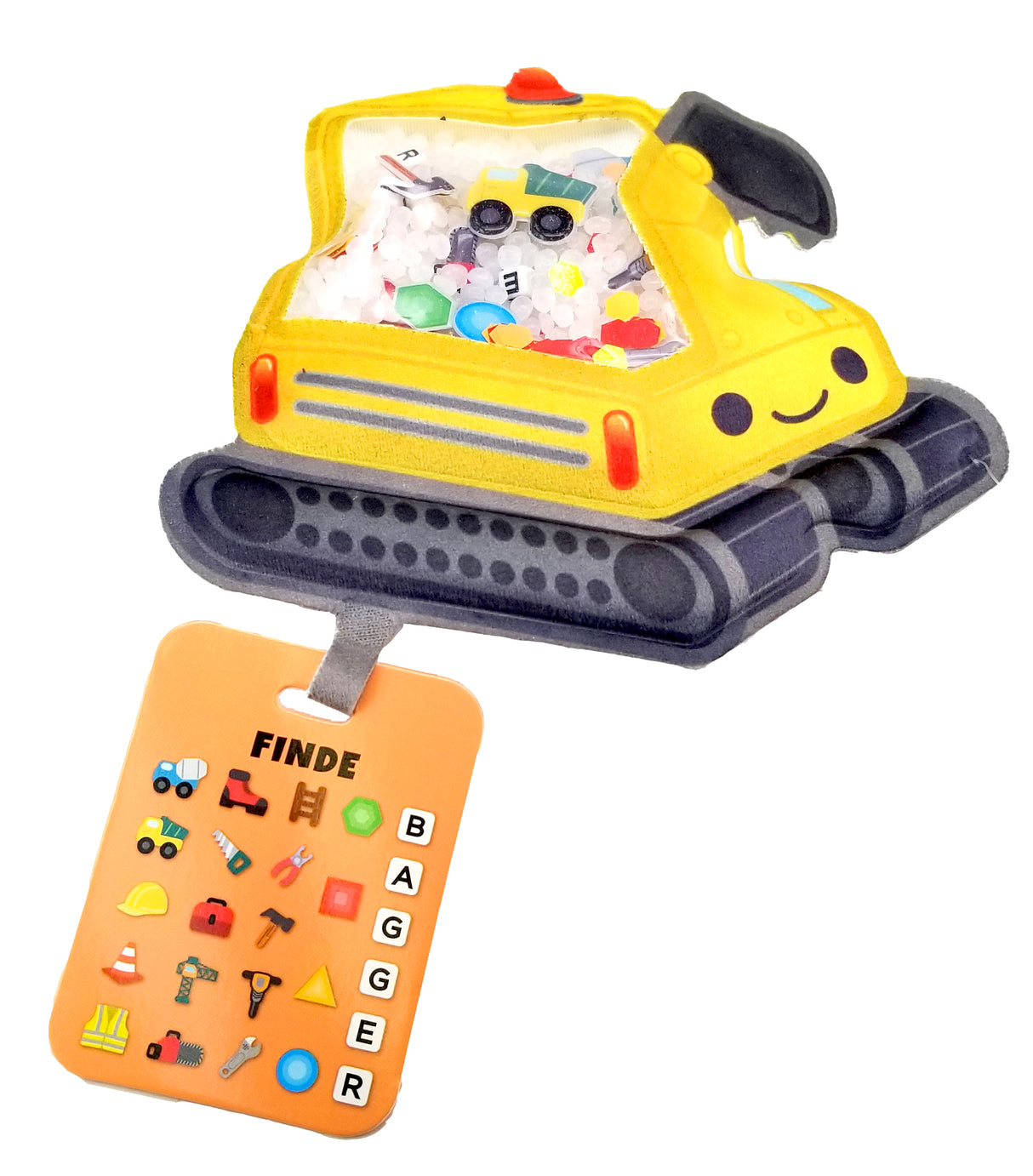 Sensorik Spielzeug Bagger