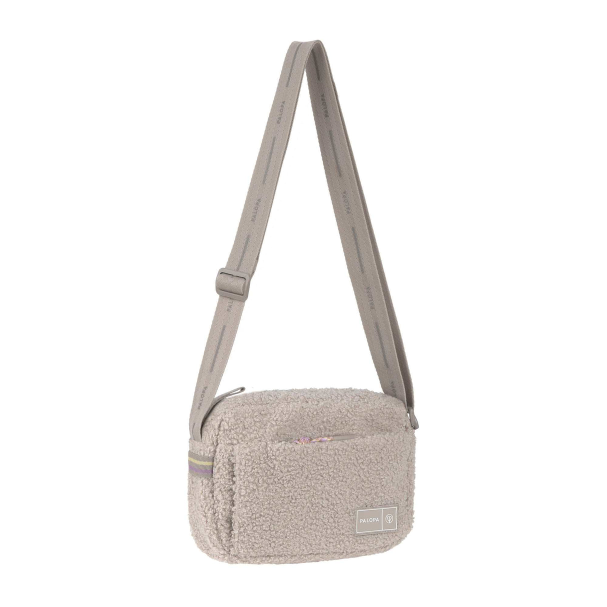 Leckerli Tasche Noka/ Teddy-Fleece beige