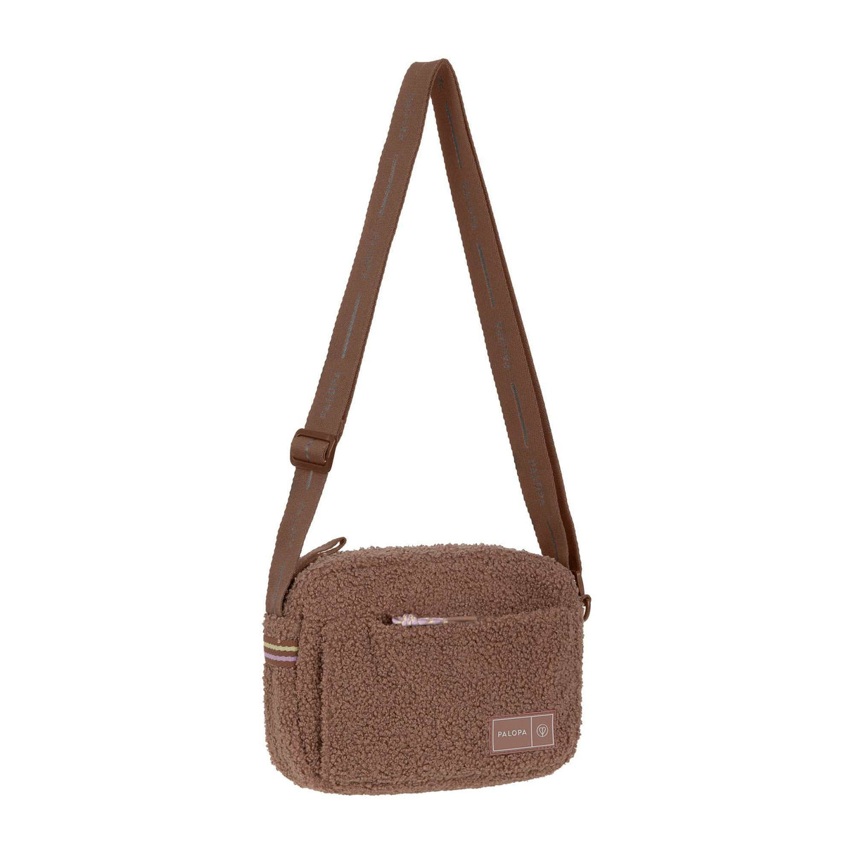 Leckerli Tasche Noka/ Teddy-Fleece brown