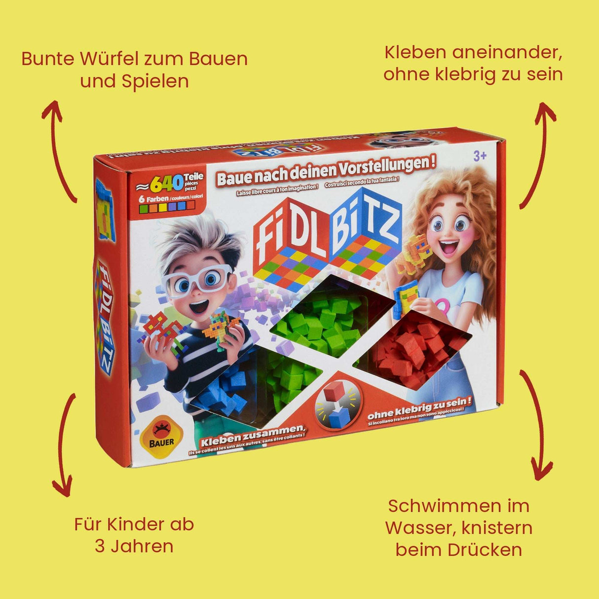 FIDL BITZ Deluxe-Set ca. 640 Teile