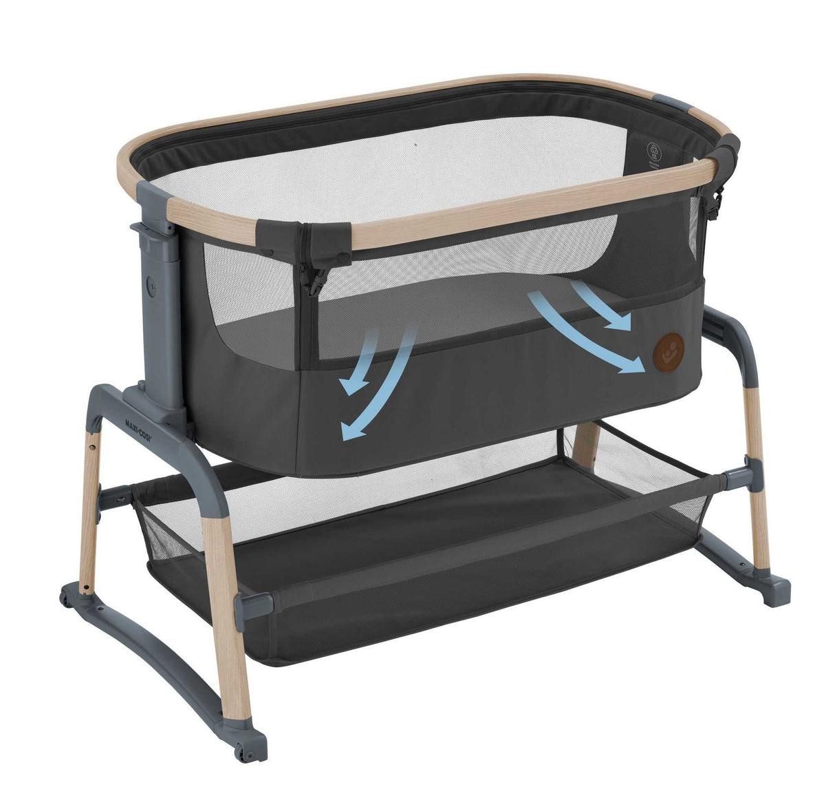 Iora Air Beistellbettchen Graphite