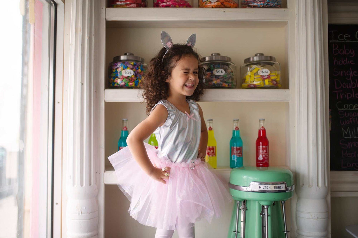 Schillernder Body 3-4 Jahre