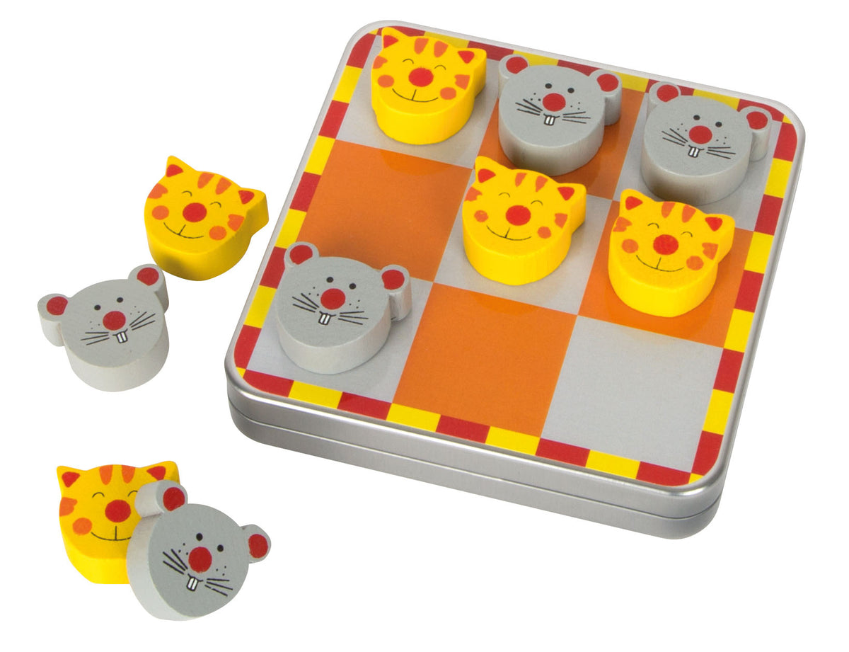 Tic Tac Toe Katz und Maus