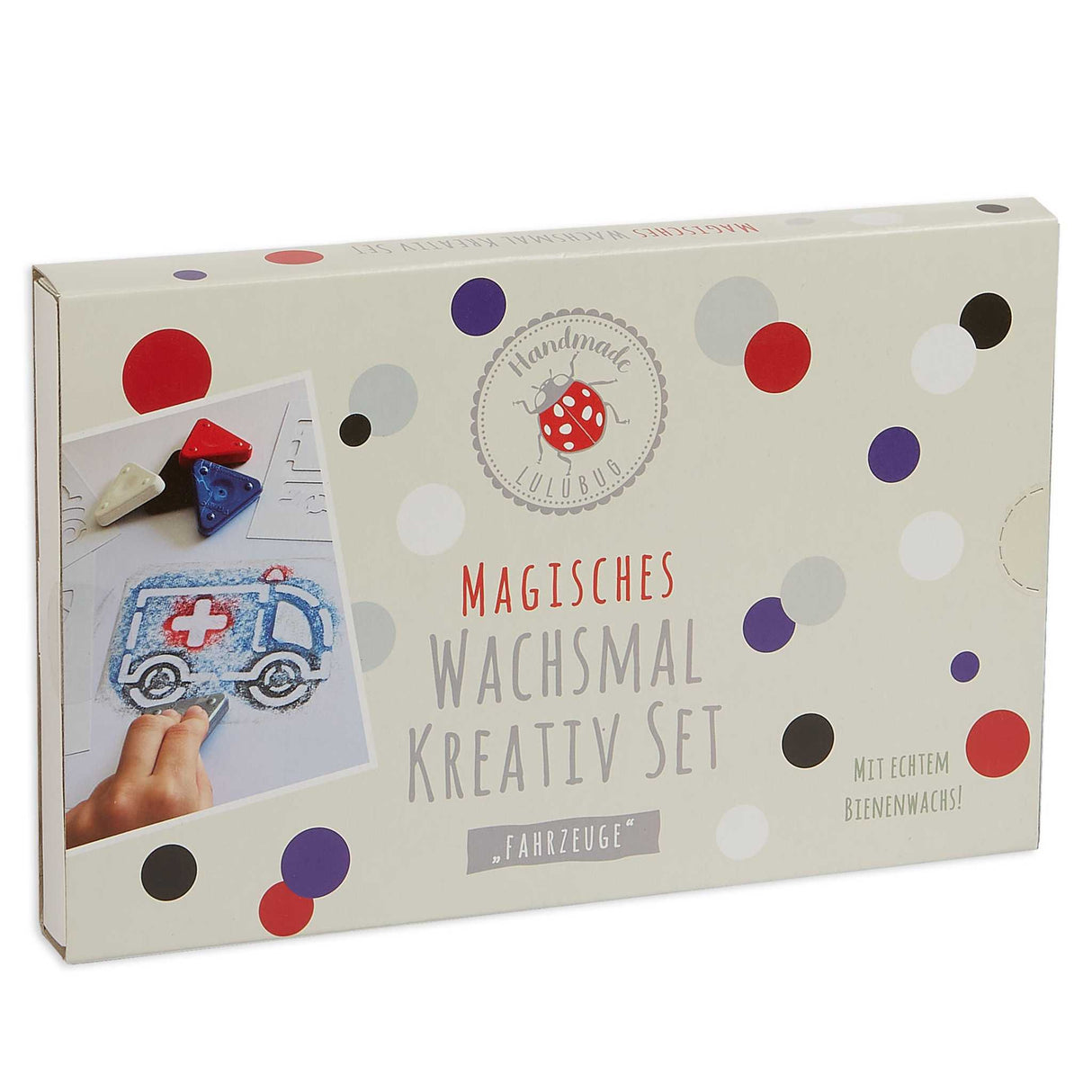 Magisches Wachsmal- Kreativ Fahrzeuge