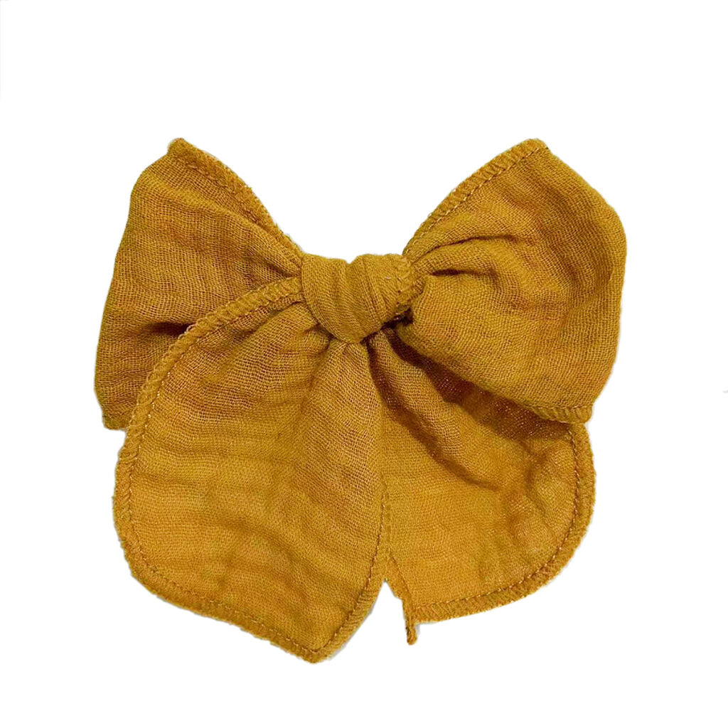 Haarspange Schleife - sunflower