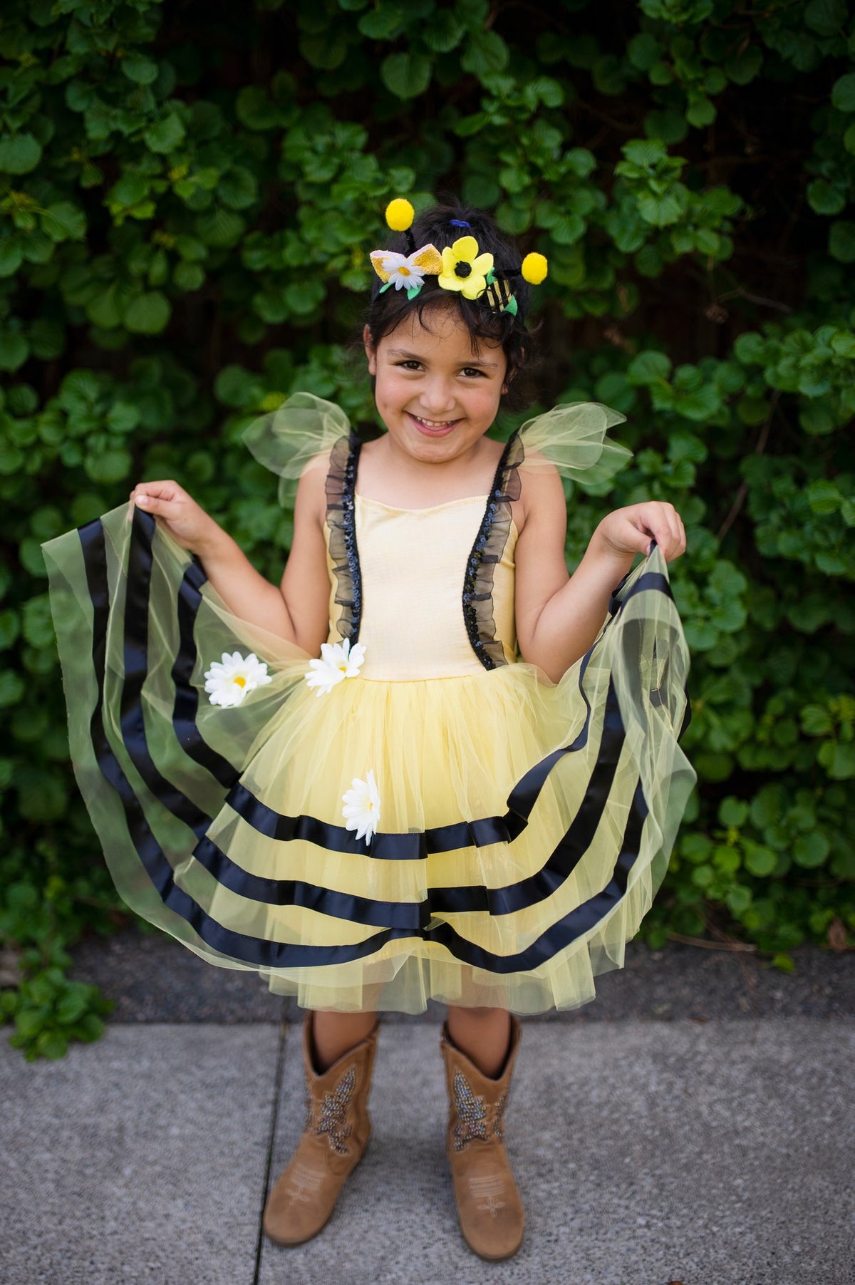 Hummel Kleid mit Stirnband 5-6 Jahre