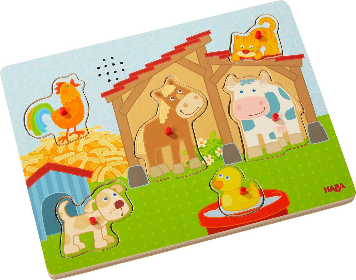 Sound-Greifpuzzle Auf dem Land