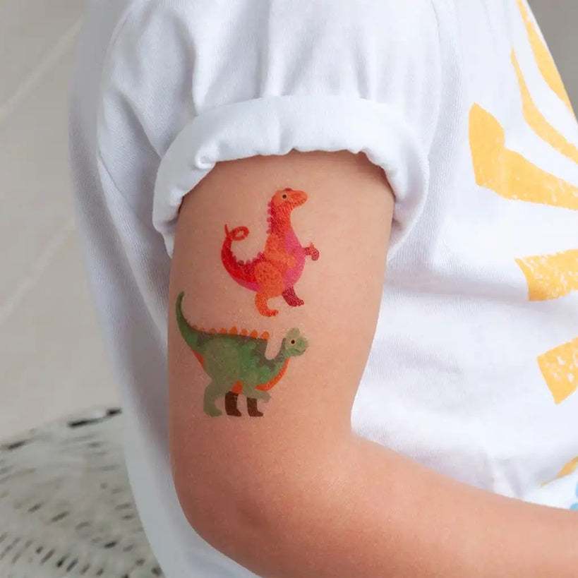 Abwaschbare Tattoos - Baby Dinos