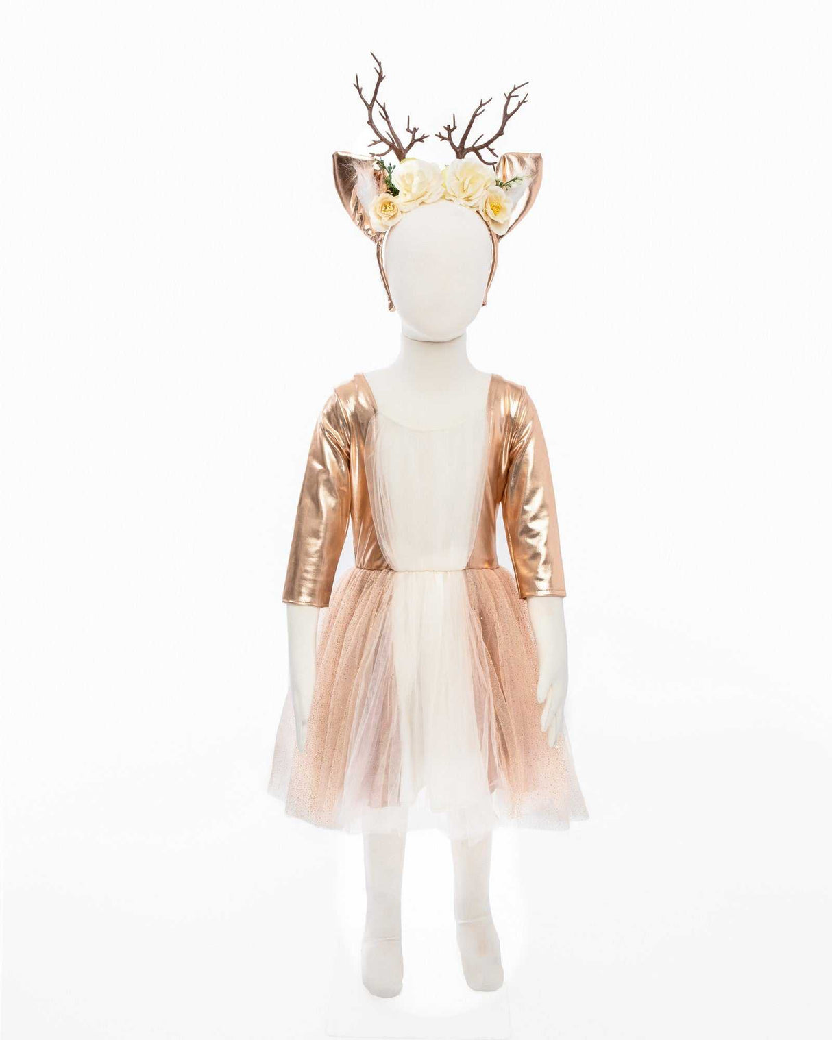 Woodland Reh Kleid & Kopfbedeckung 5-6 Jahre