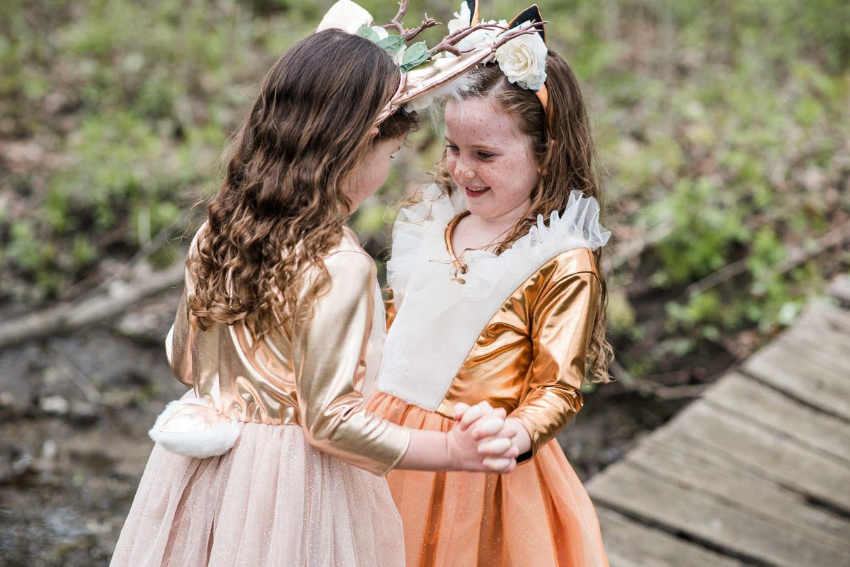 Woodland Reh Kleid & Kopfbedeckung 5-6 Jahre