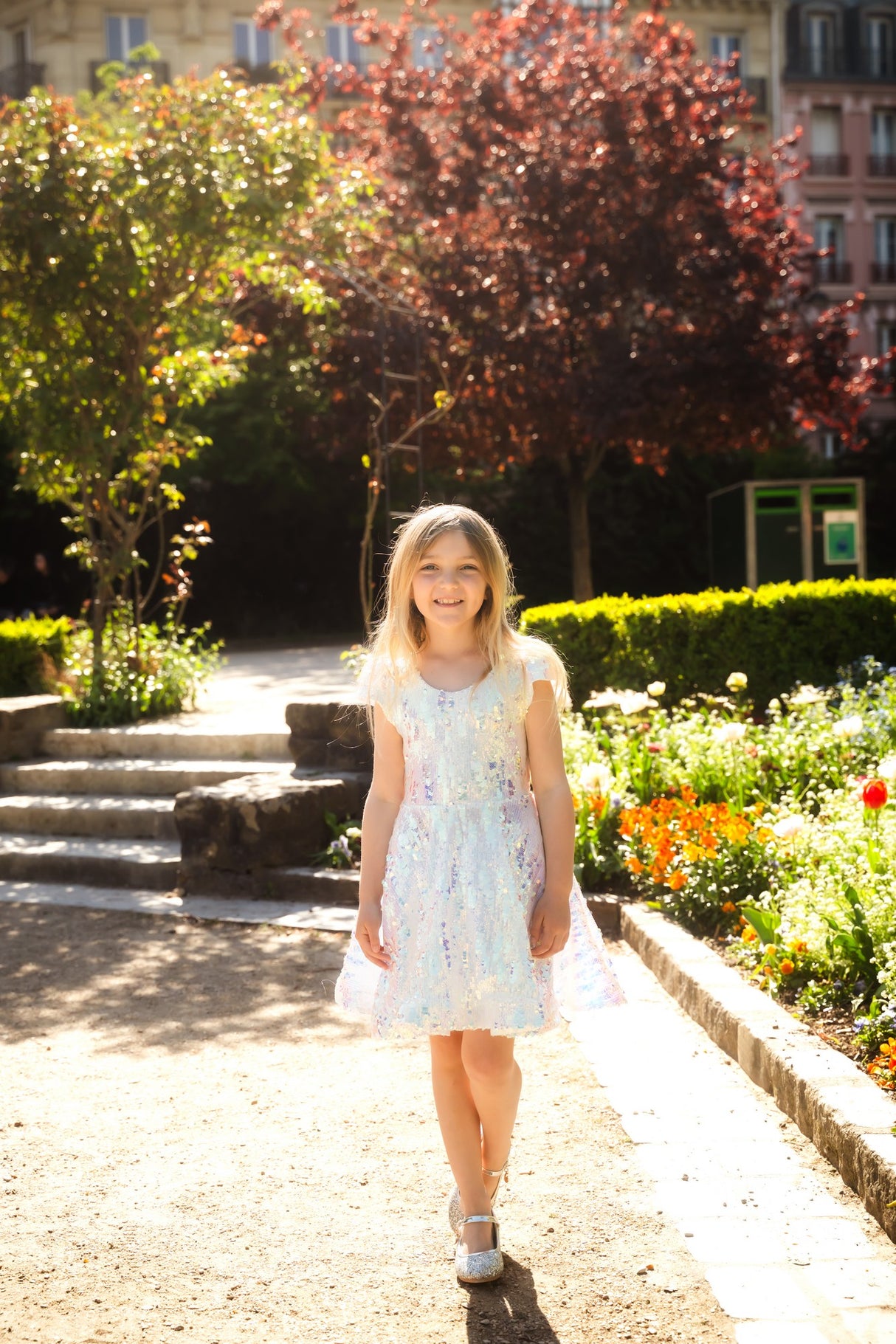 Paillettenkleid Concert Queen 7-8 Jahre