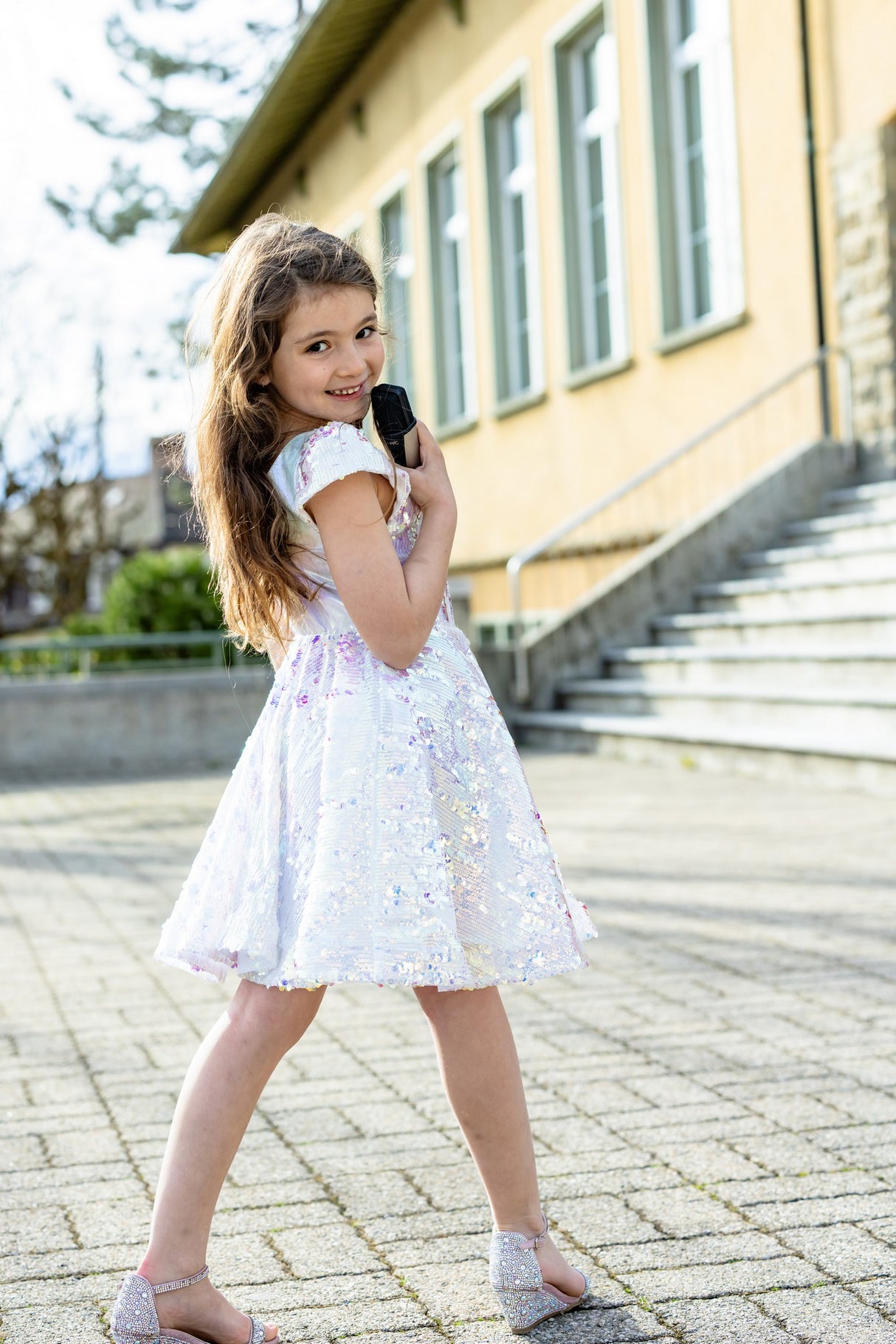 Paillettenkleid Concert Queen 5-6 Jahre