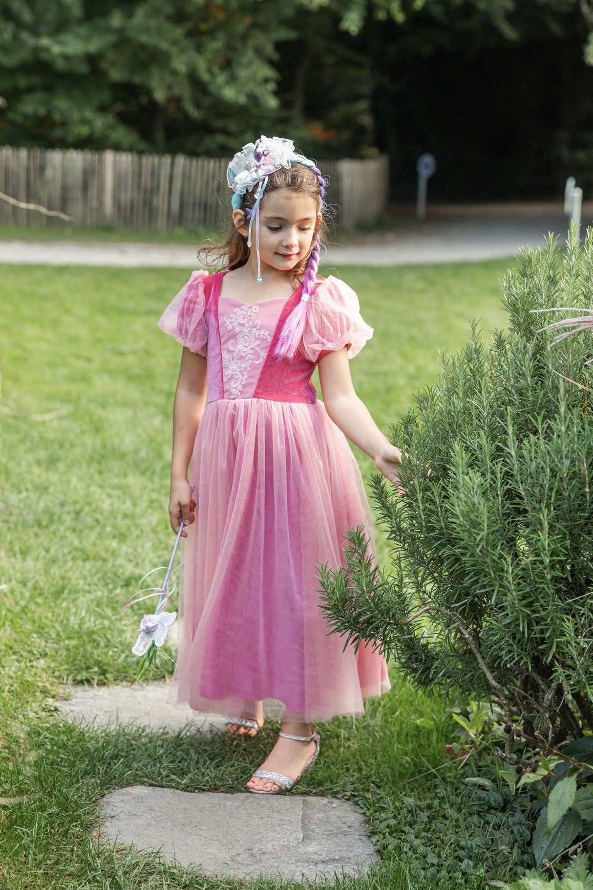 Rosé Sorbet Prinzessinnenkleid 7-8 Jahre