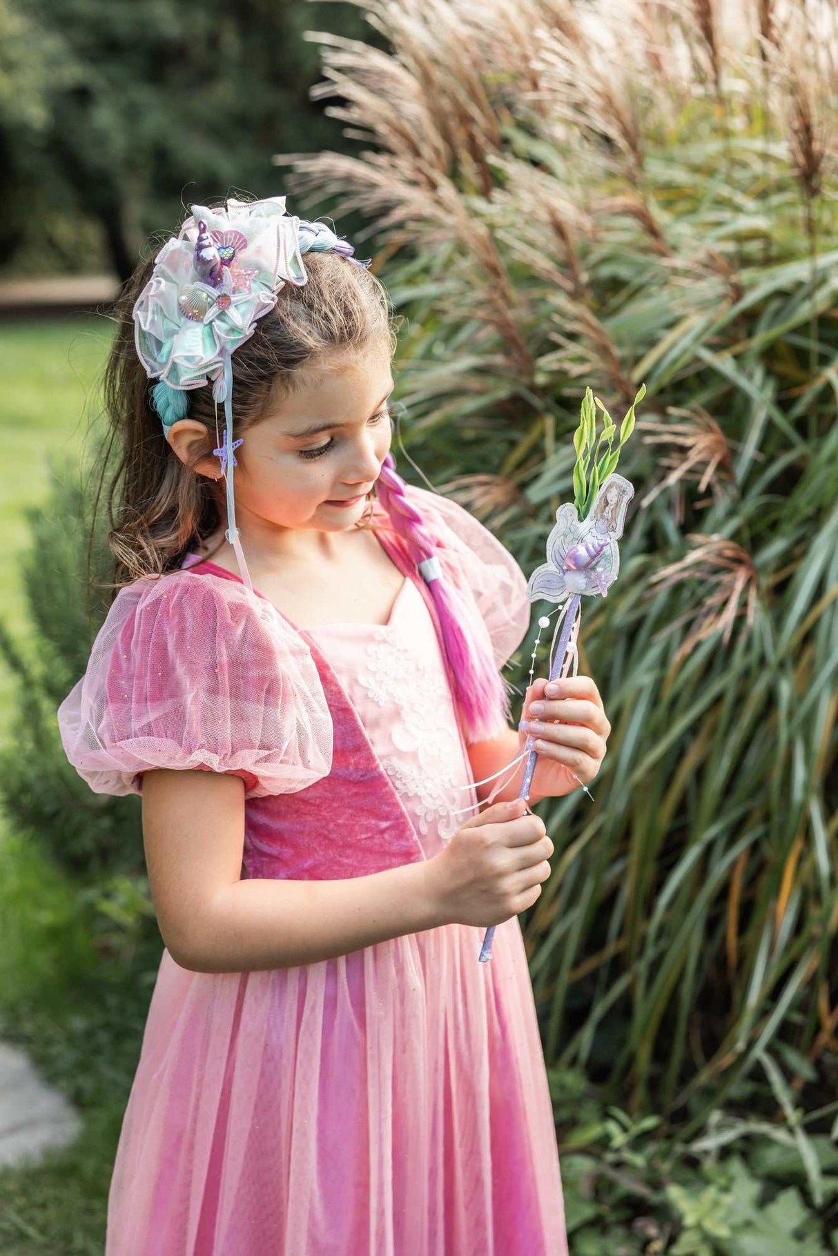 Rosé Sorbet Prinzessinnenkleid 7-8 Jahre