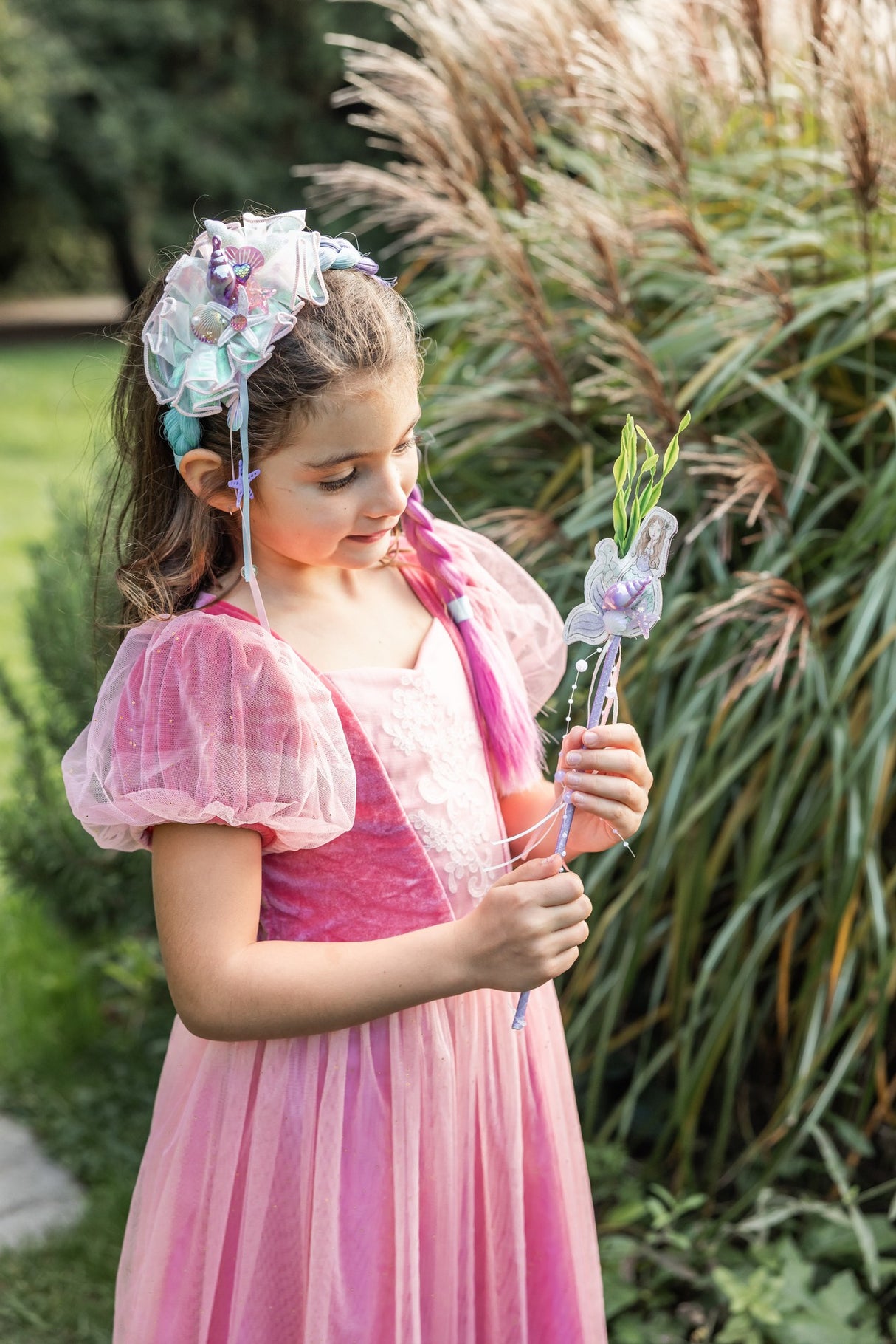 Rosé Sorbet Prinzessinnenkleid 5-6 Jahre