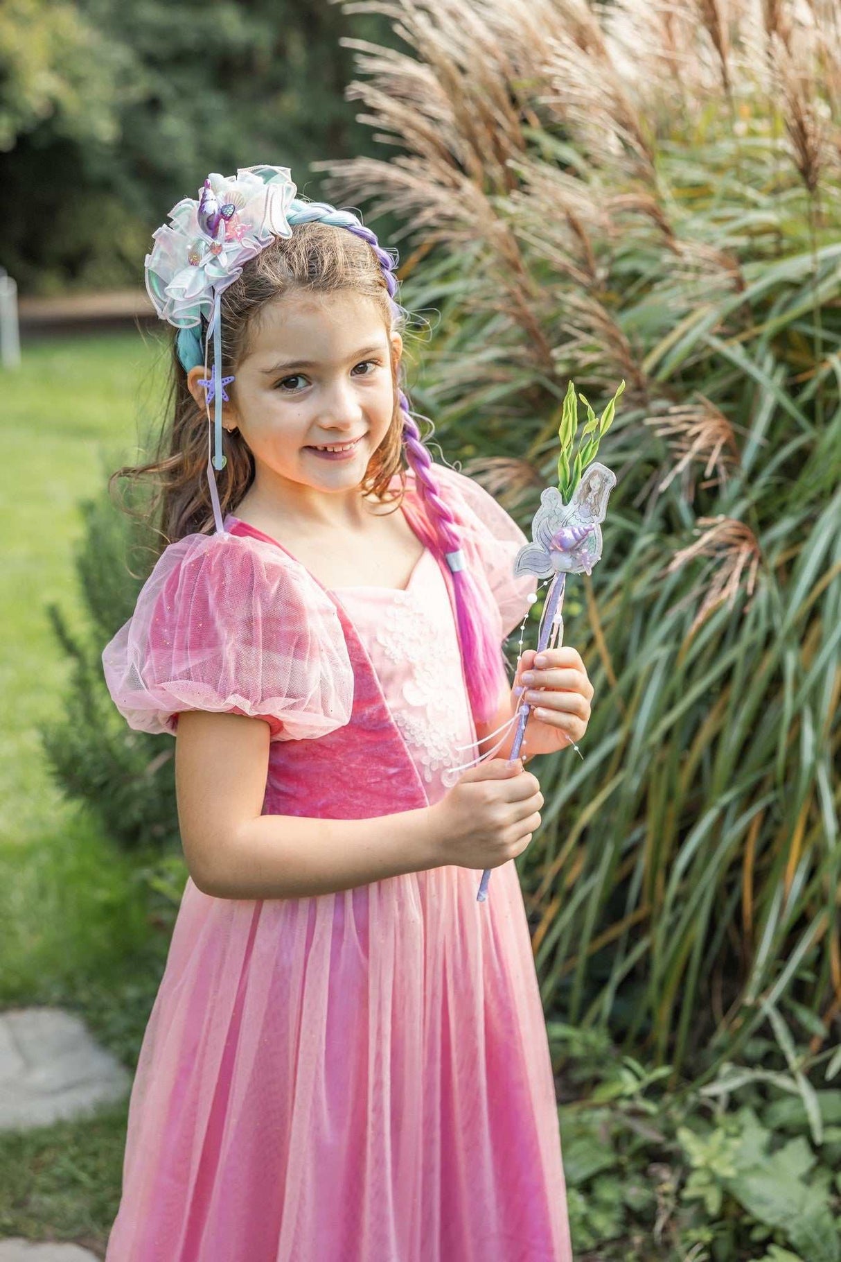 Rosé Sorbet Prinzessinnenkleid 5-6 Jahre
