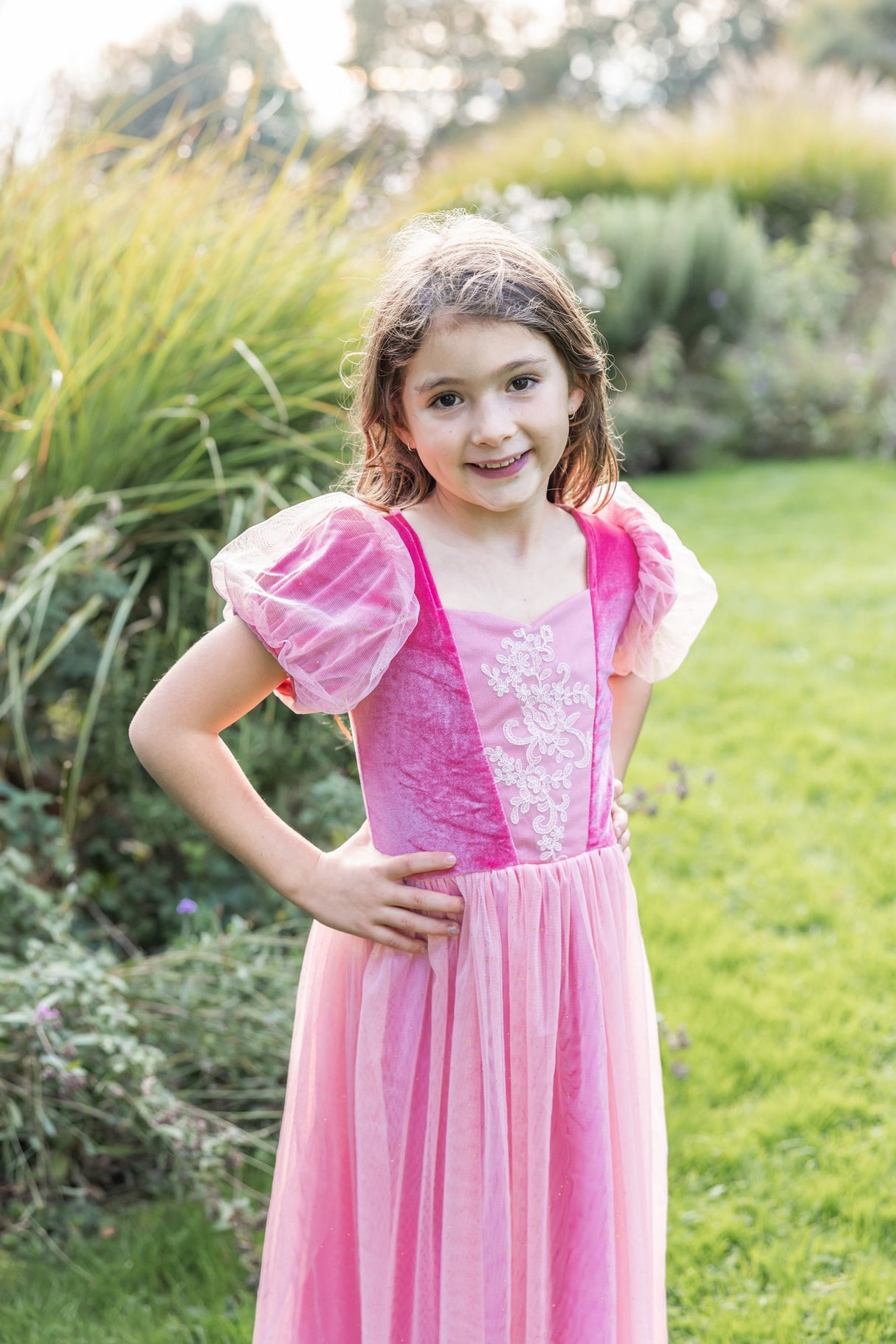 Rosé Sorbet Prinzessinnenkleid 7-8 Jahre