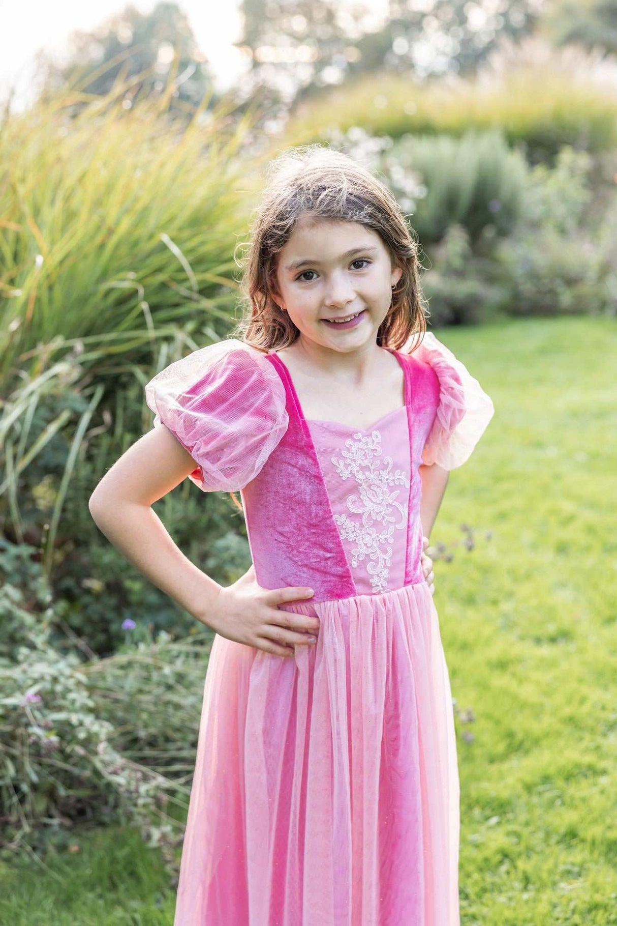 Rosé Sorbet Prinzessinnenkleid 7-8 Jahre