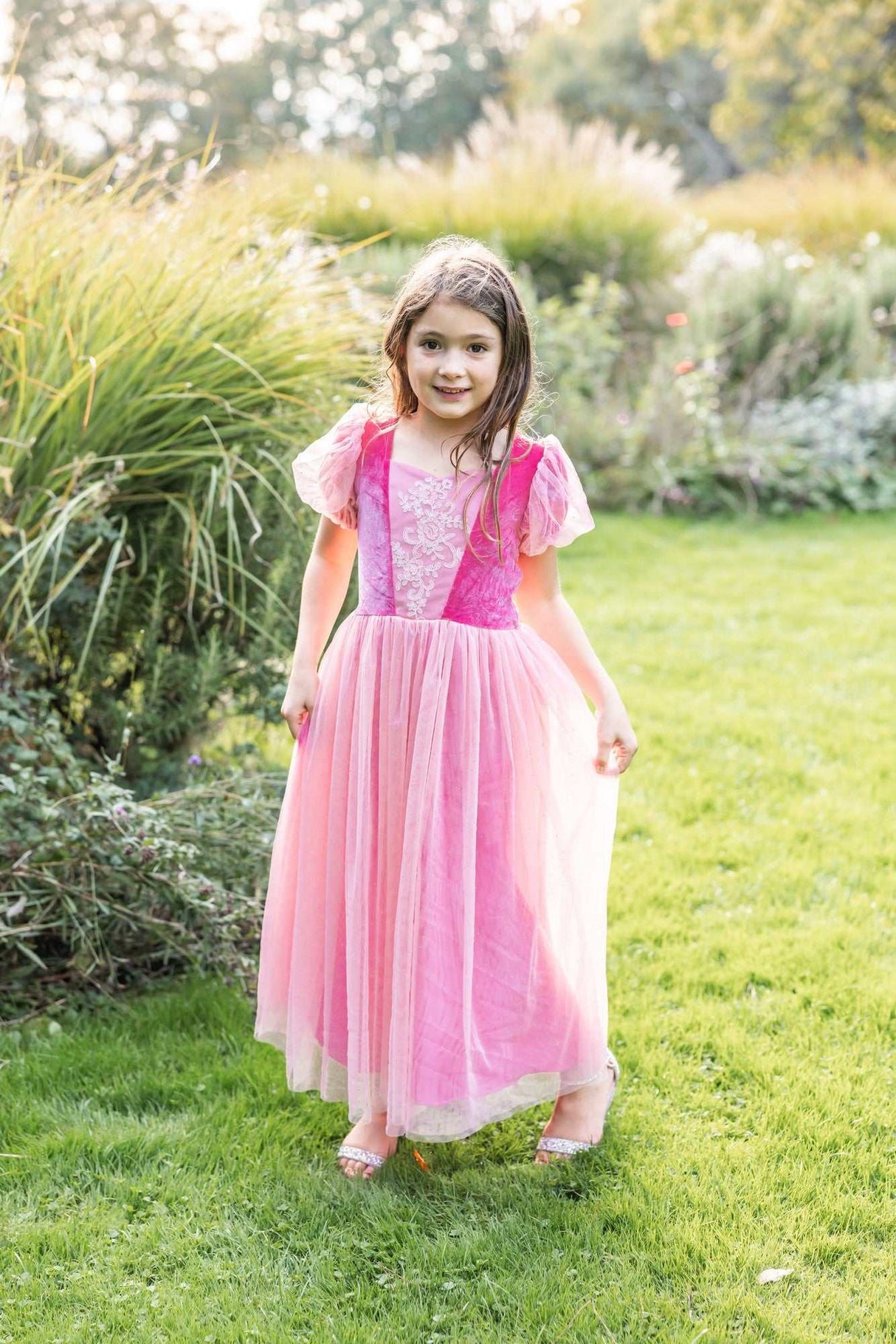 Rosé Sorbet Prinzessinnenkleid 5-6 Jahre