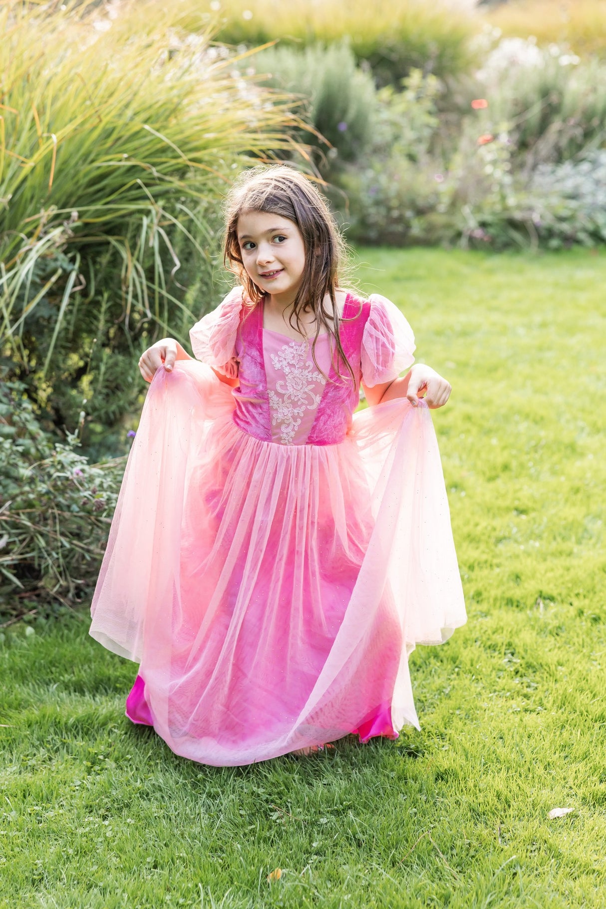 Rosé Sorbet Prinzessinnenkleid 5-6 Jahre