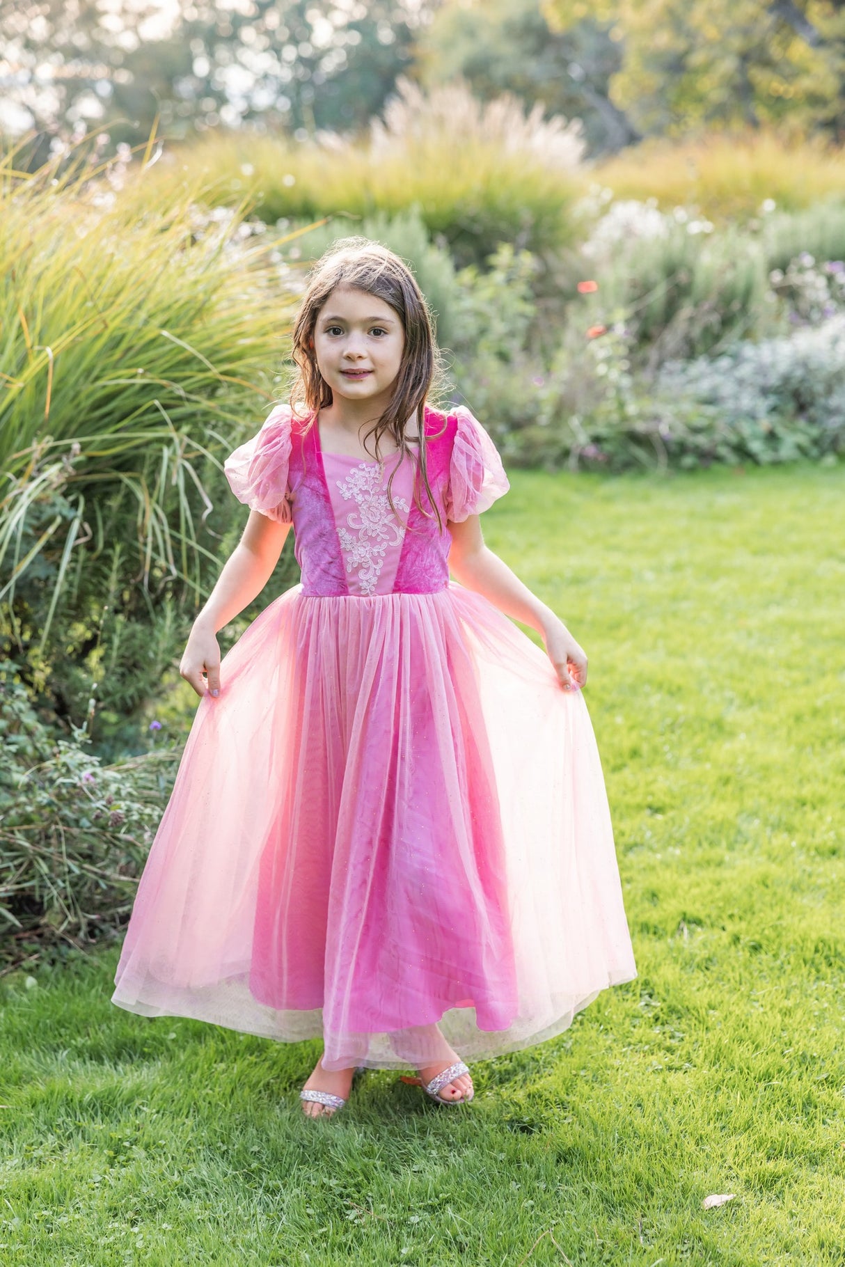 Rosé Sorbet Prinzessinnenkleid 3-4 Jahre