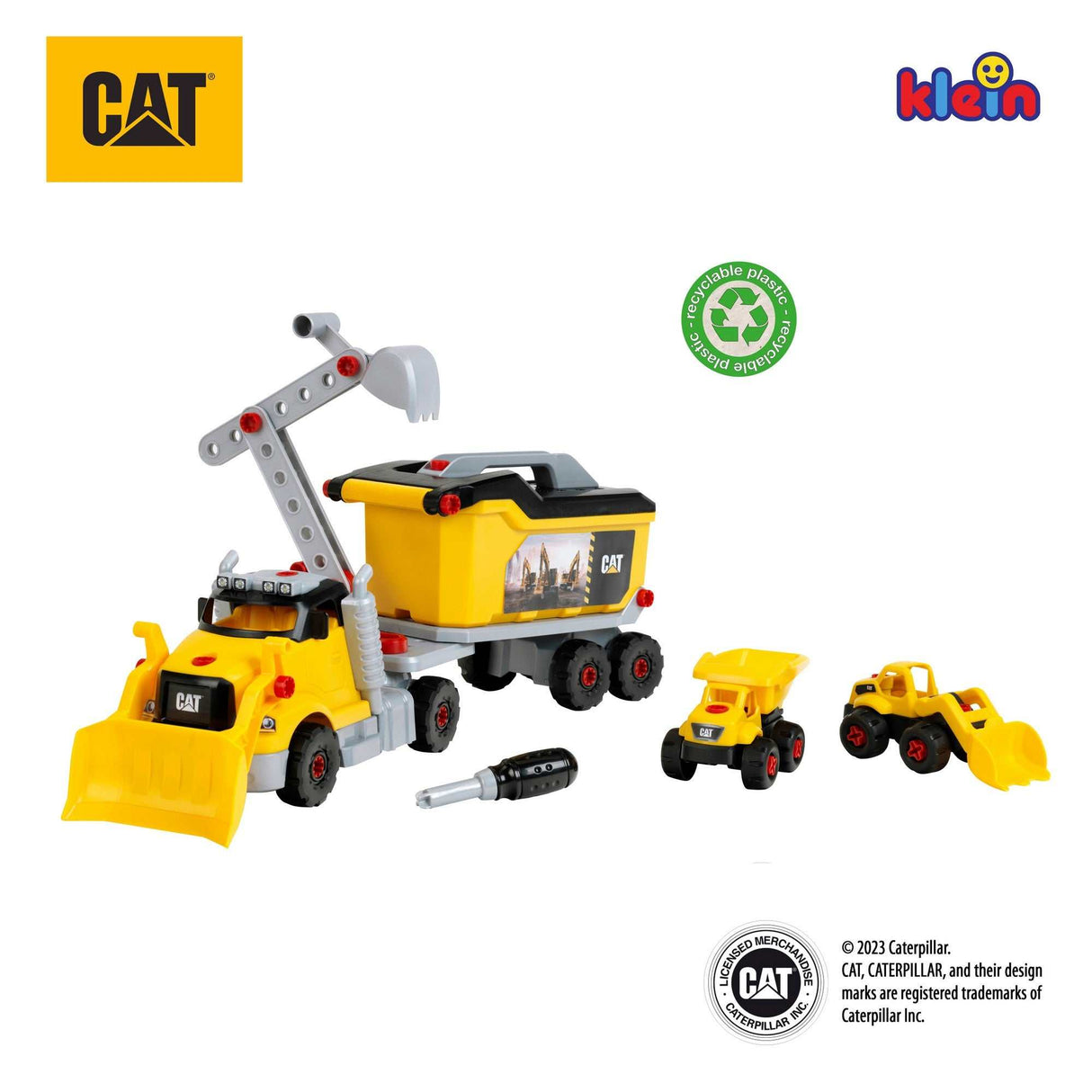 Cat - Schraubtruck Set 4 in 1