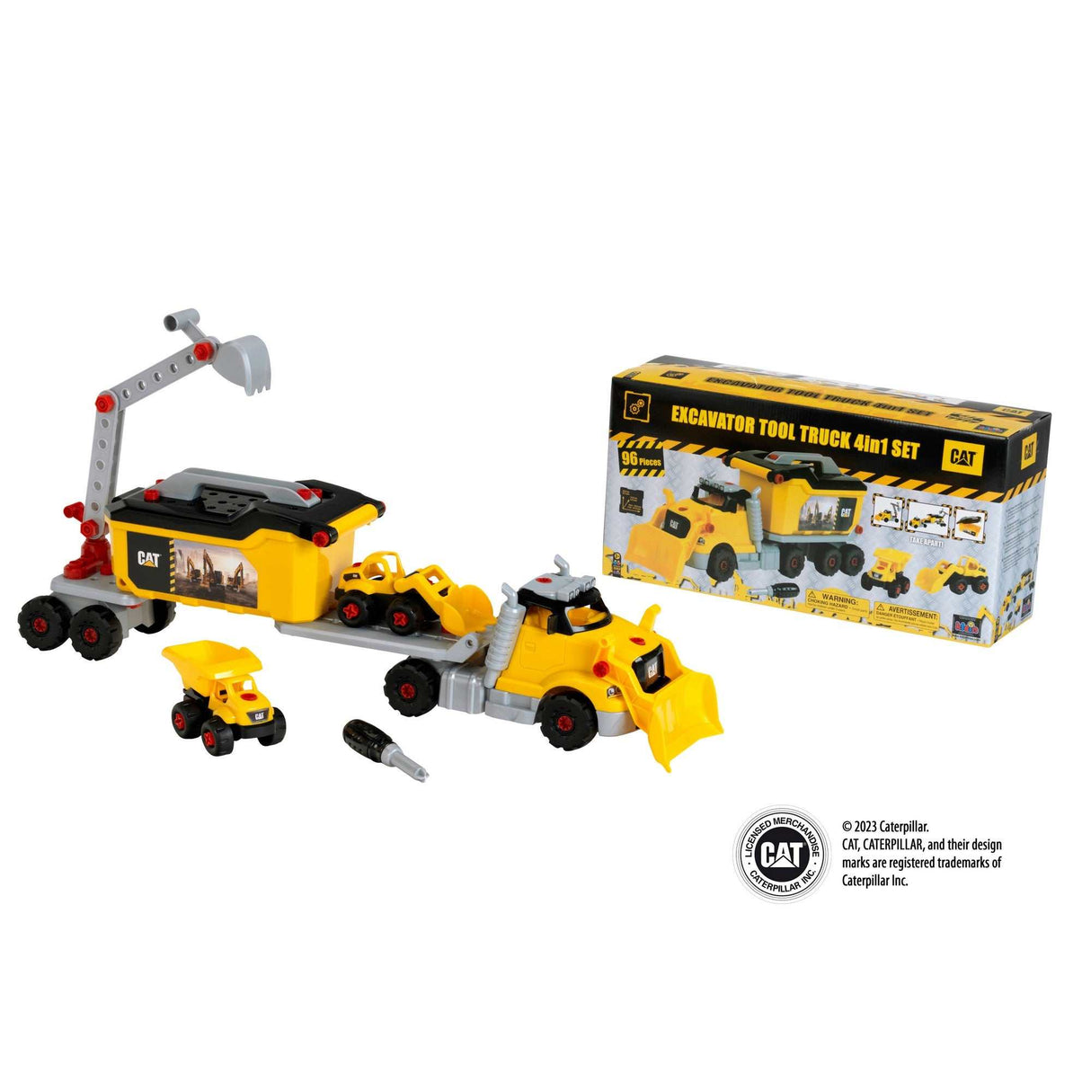 Cat - Schraubtruck Set 4 in 1