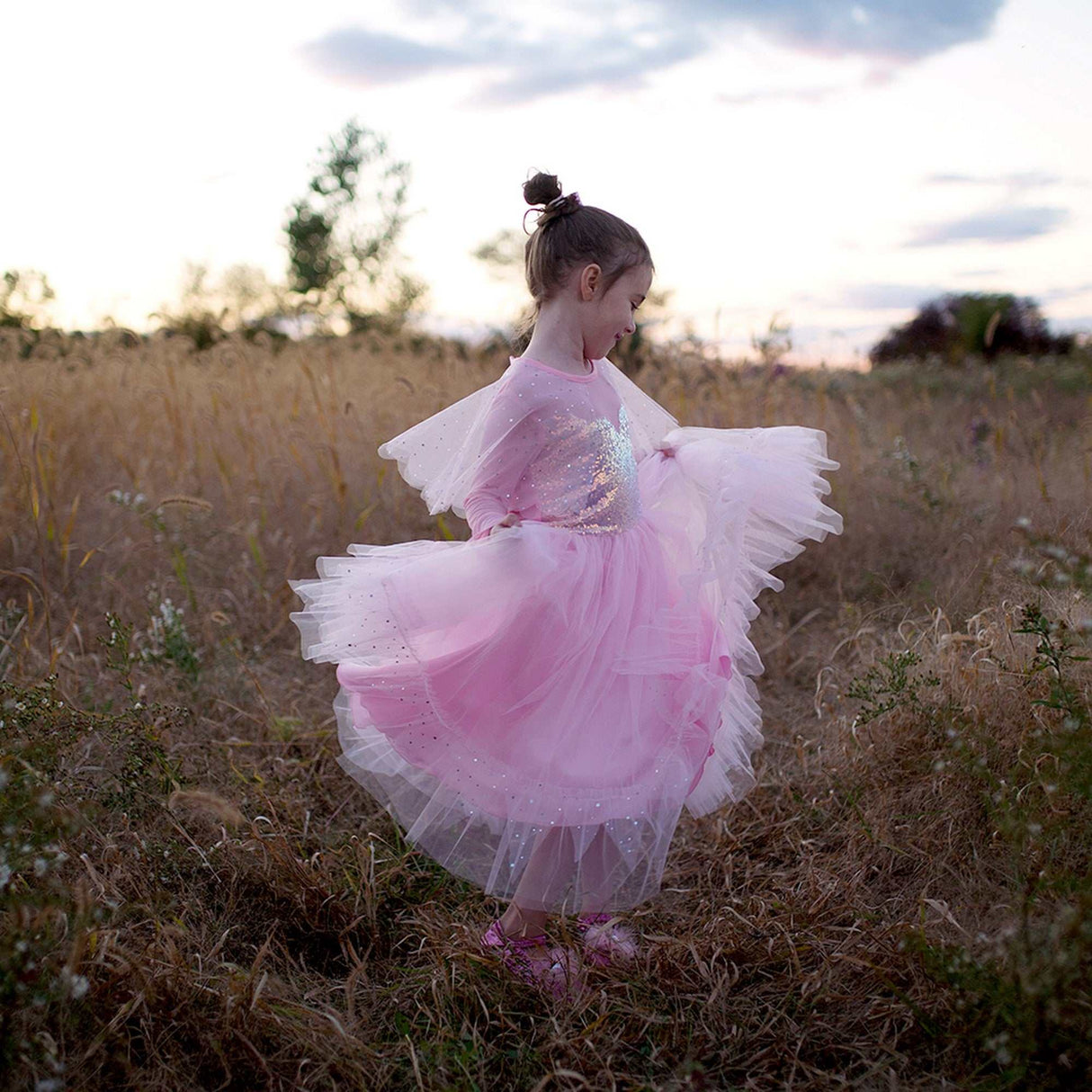 Prinzessinnen Kleid Elegant 5-6 Jahre