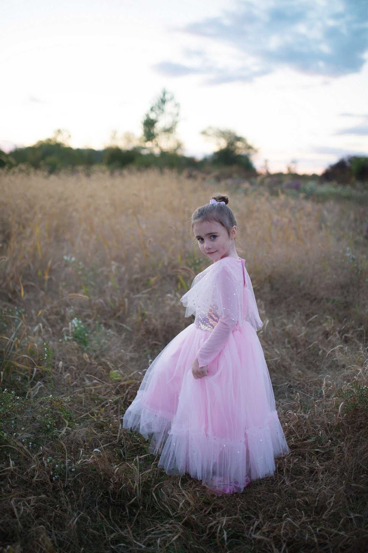 Prinzessinnen Kleid Elegant 7-8 Jahre