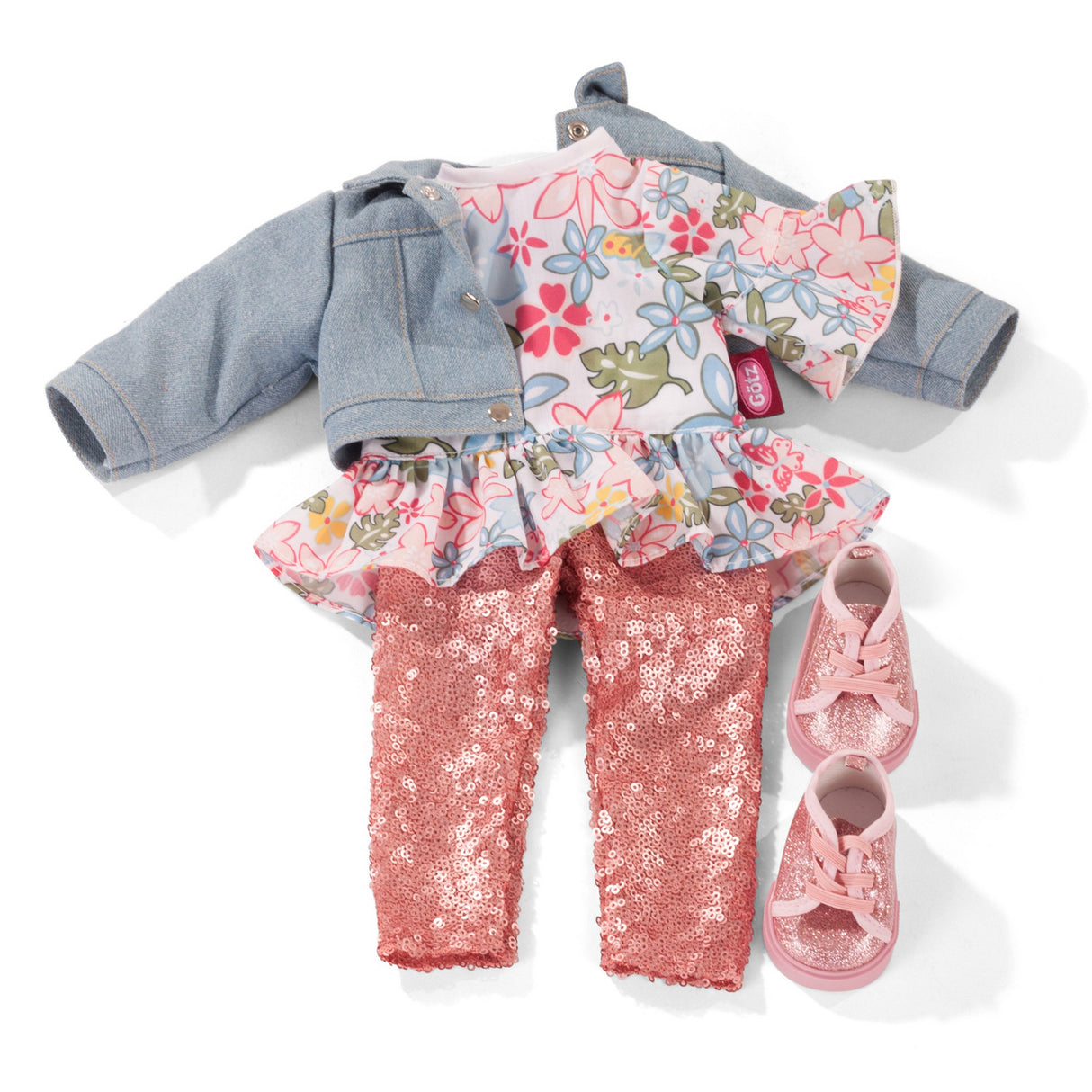 Puppen Outfit Clubbing 45-50 cm