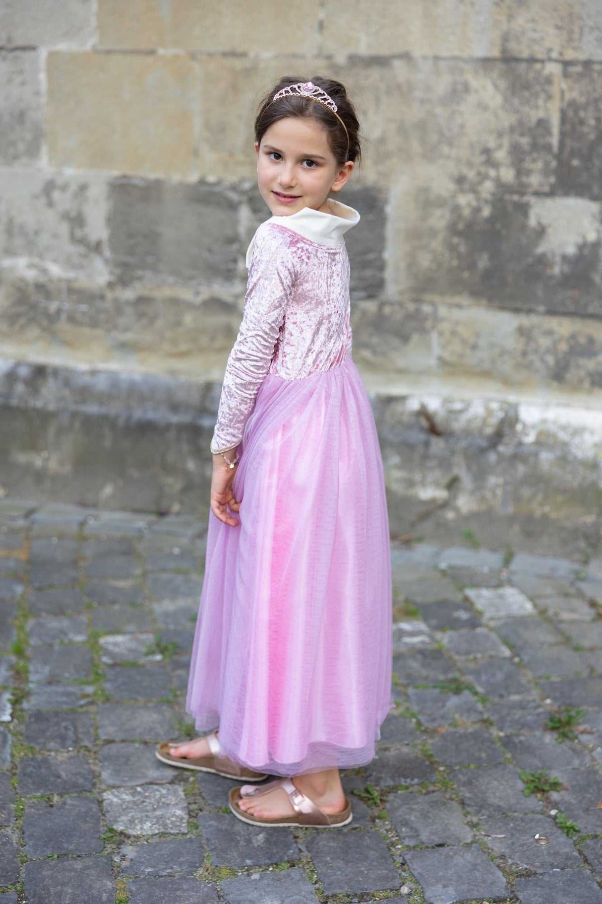 Dornröschen Kleid 5-6 Jahre