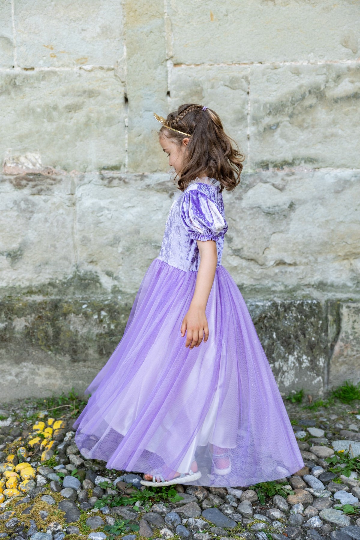 Prinzessinnen Kleid Samtweich 3-4 Jahre