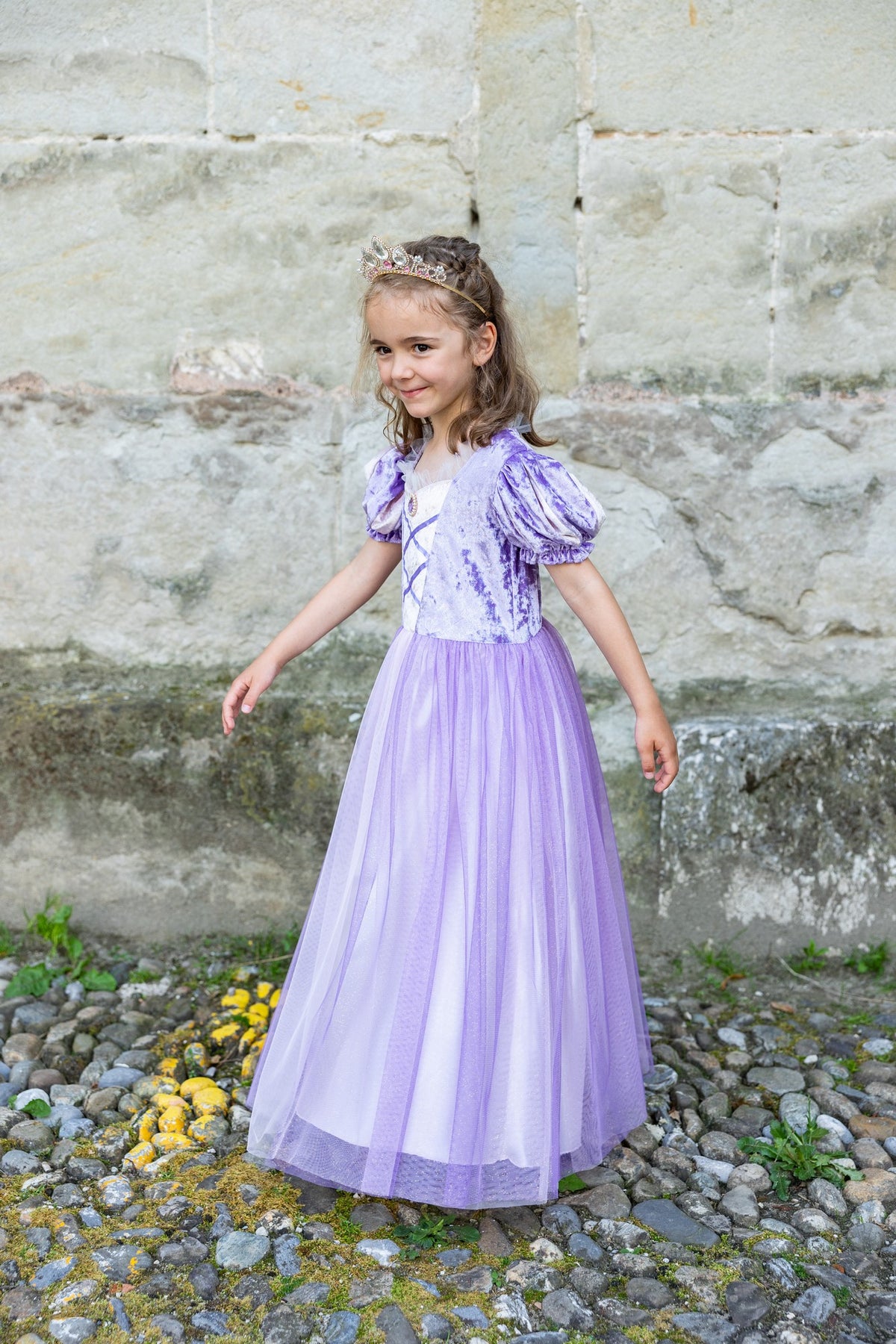 Prinzessinnen Kleid Samtweich 3-4 Jahre