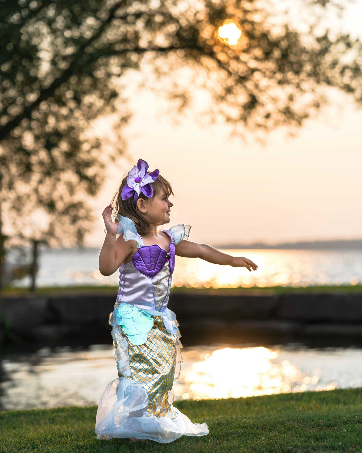 Nixenkleid & Haarreif 7-8 Jahre