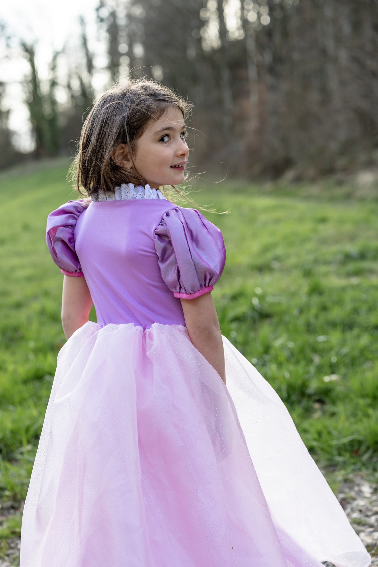 Rapunzel Kleid 7-8 Jahre