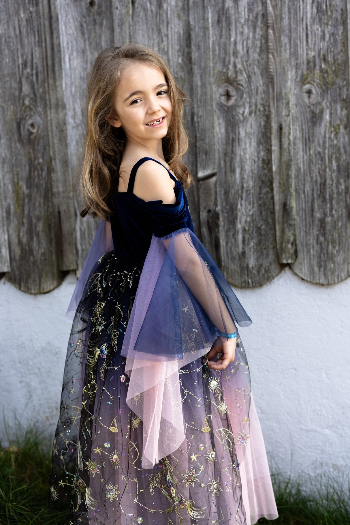 Verzaubertes Twilight Kleid 7-8 Jahre