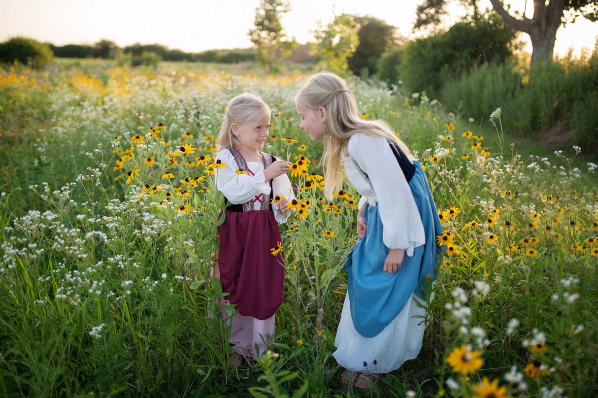 Bauernkleid rosa 5-6 Jahre