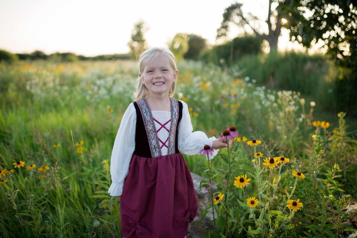 Bauernkleid rosa 5-6 Jahre