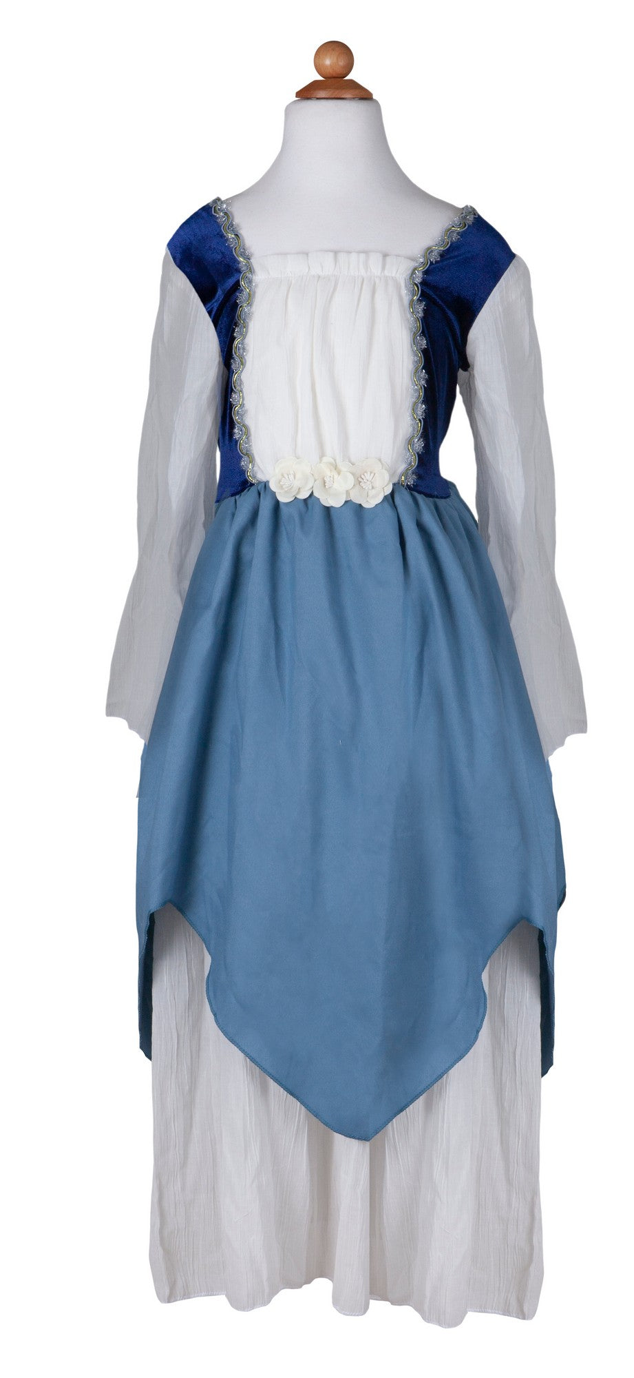 Bauernkleid blau 5-6 Jahre