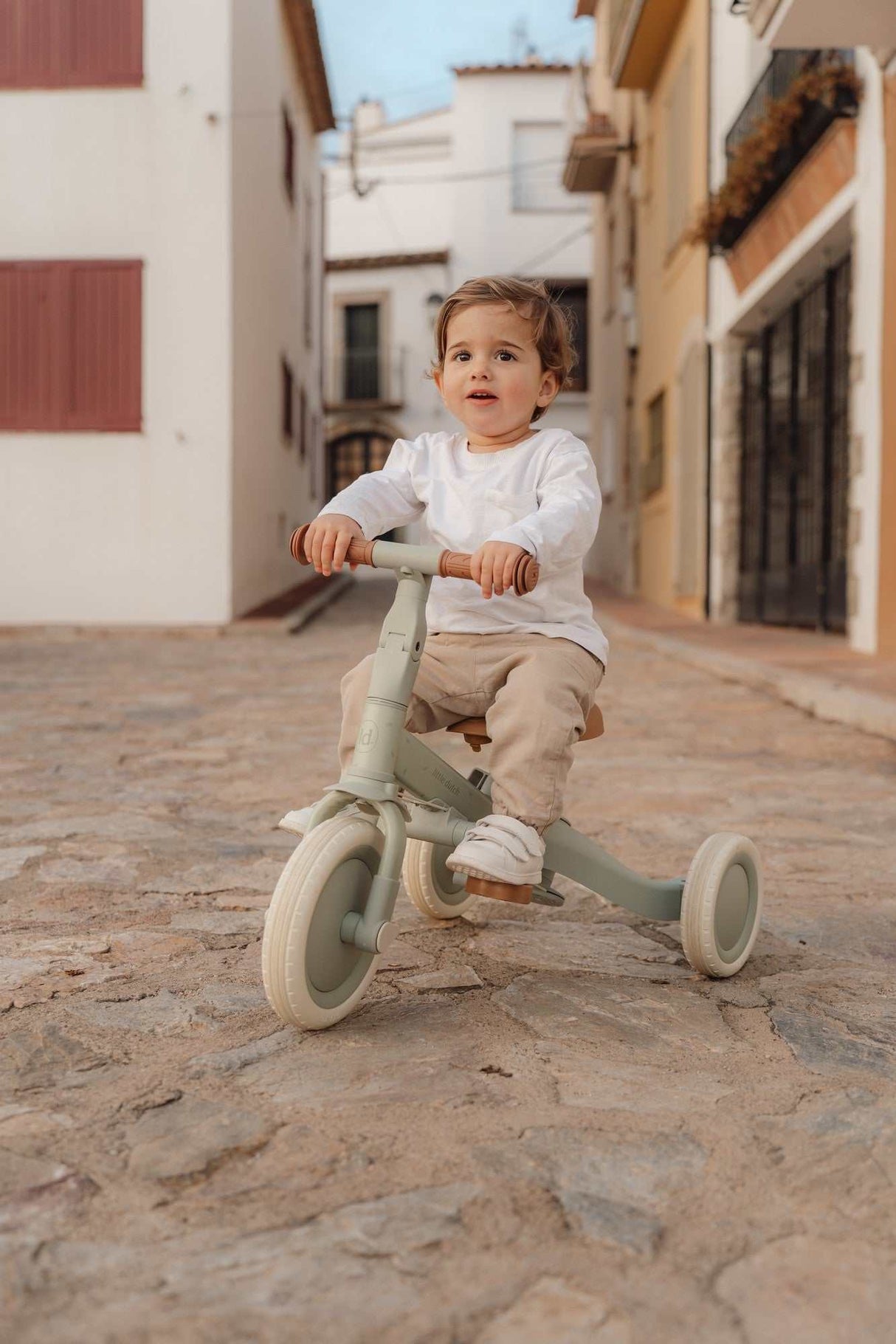 4 in 1 Dreirad grün