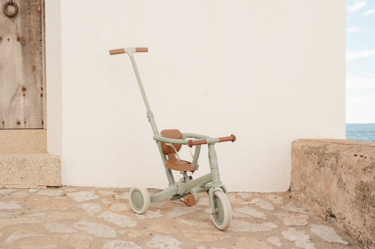 4 in 1 Dreirad grün