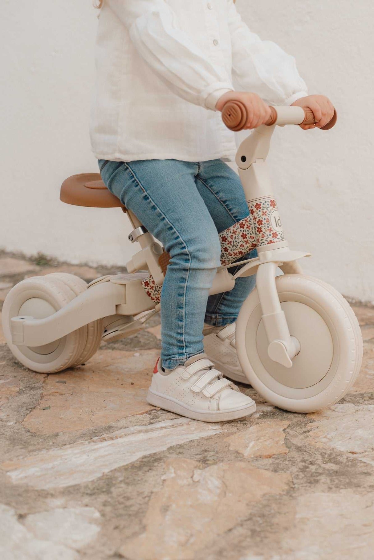 4 in 1 Dreirad sunny flowers