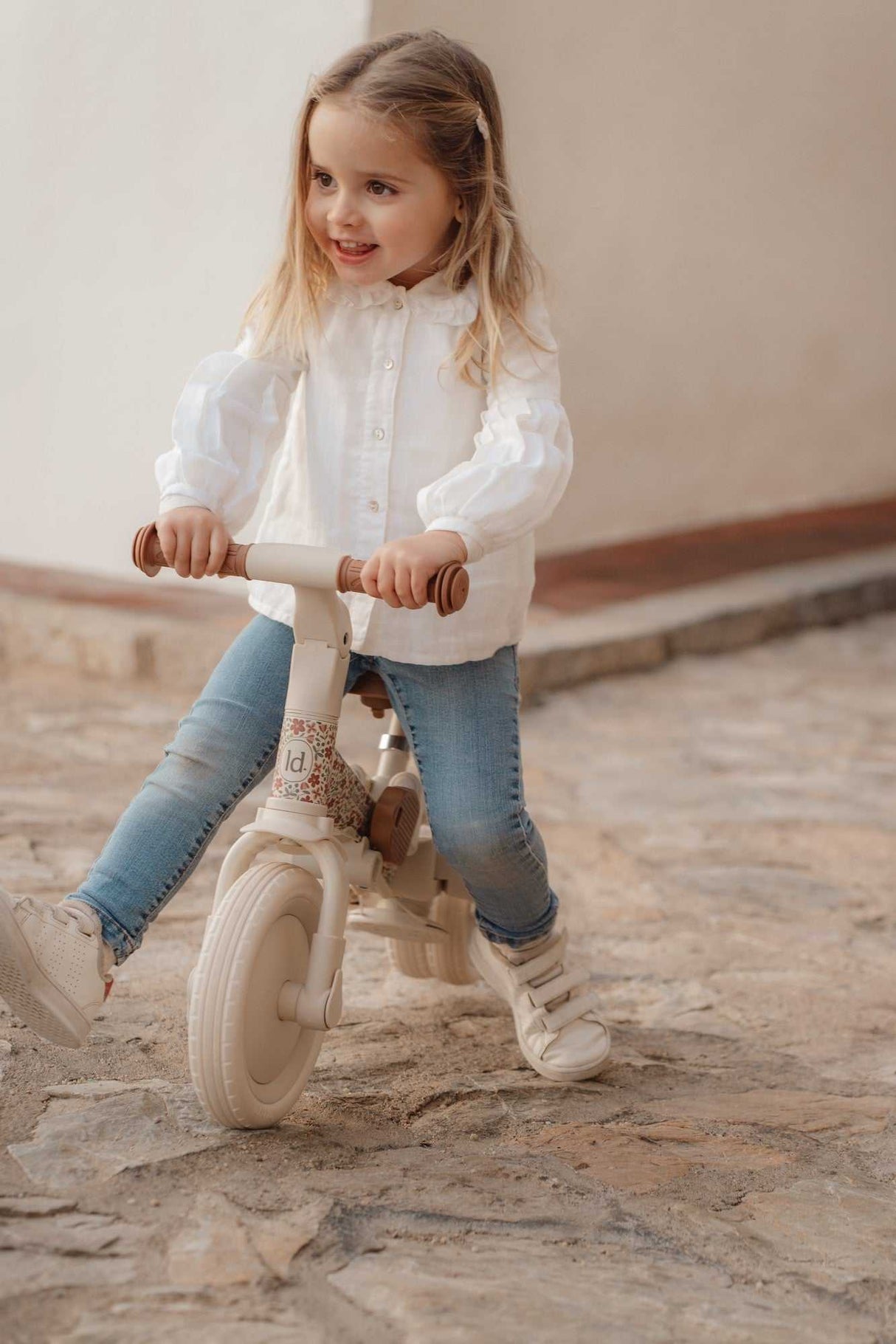 4 in 1 Dreirad sunny flowers